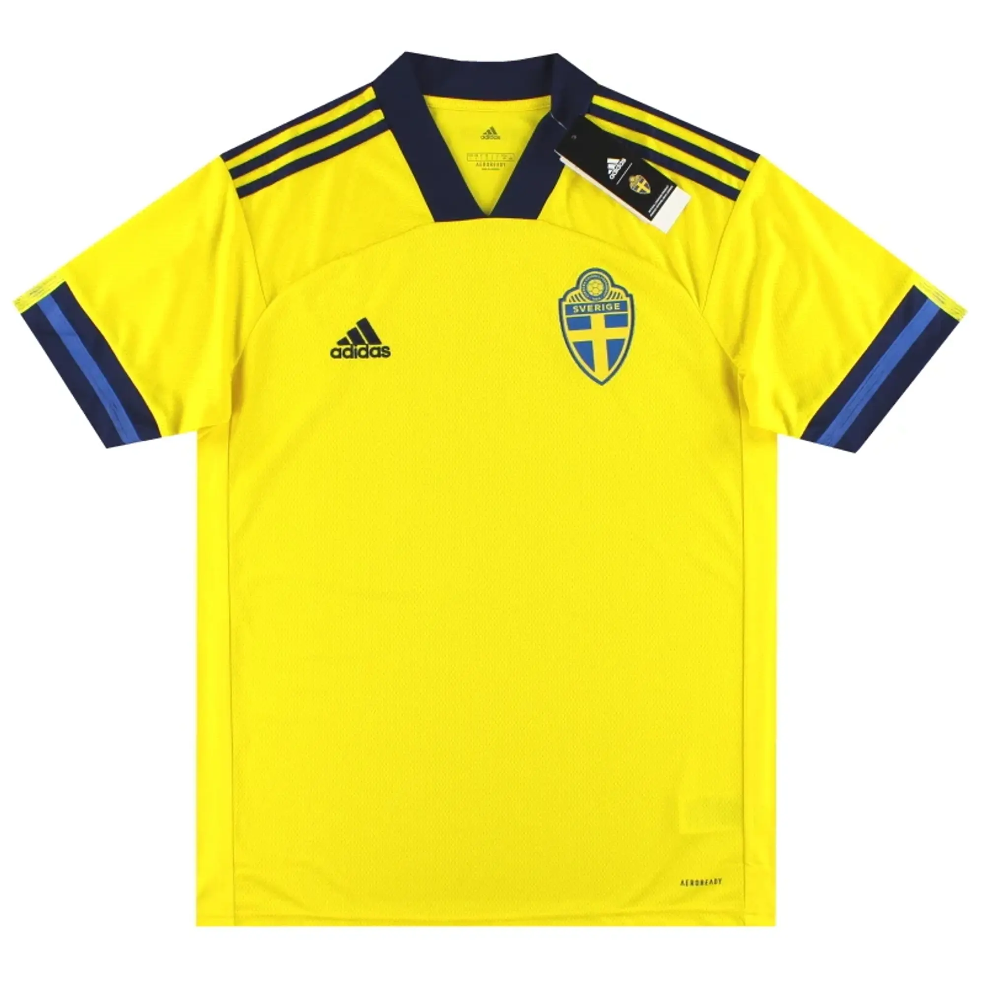 2020-21 Sweden adidas Home Shirt *w/tags* XL - Sweden / w/tags 