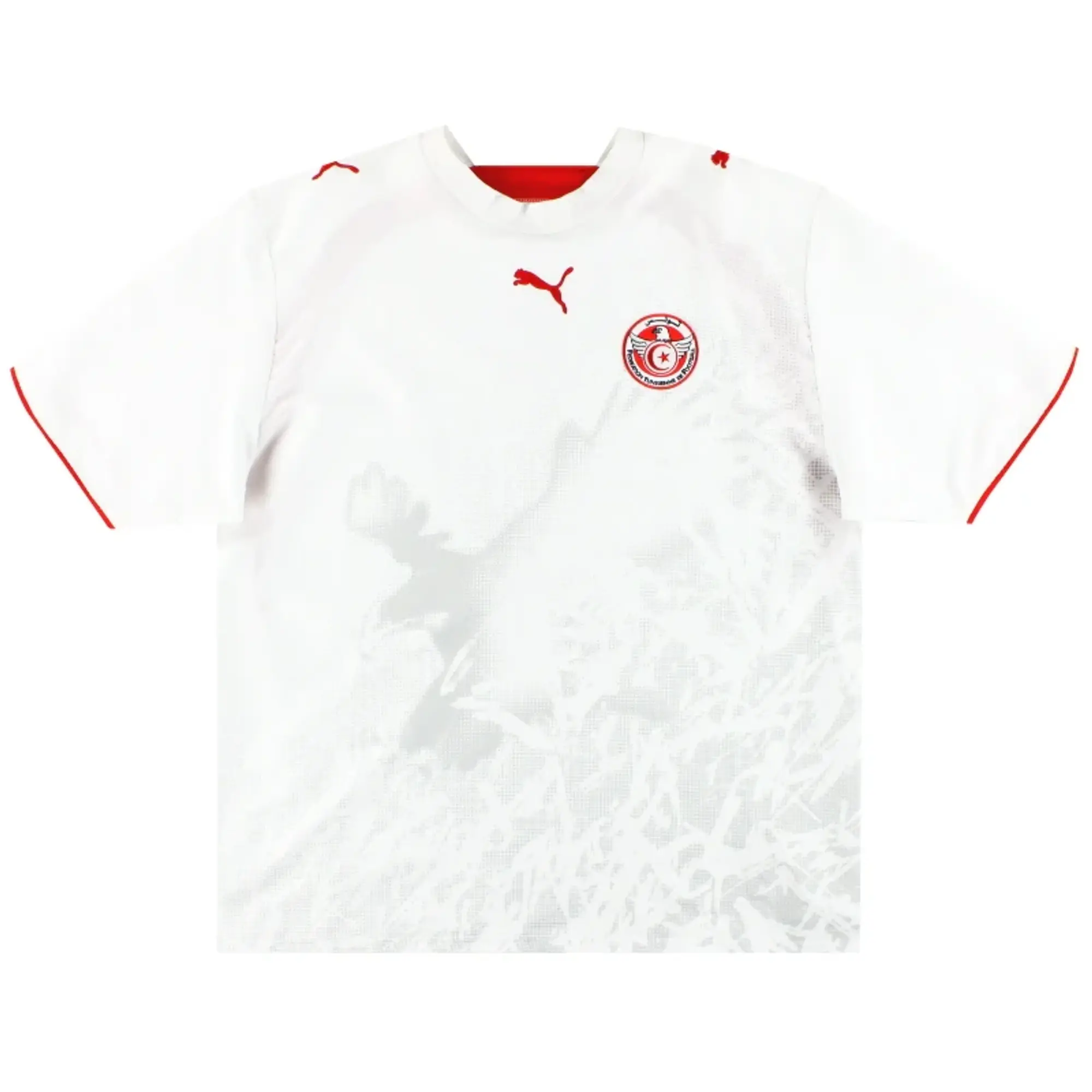 2006-07 Tunisia Puma Home Shirt *Mint* XXL - African / Mint 