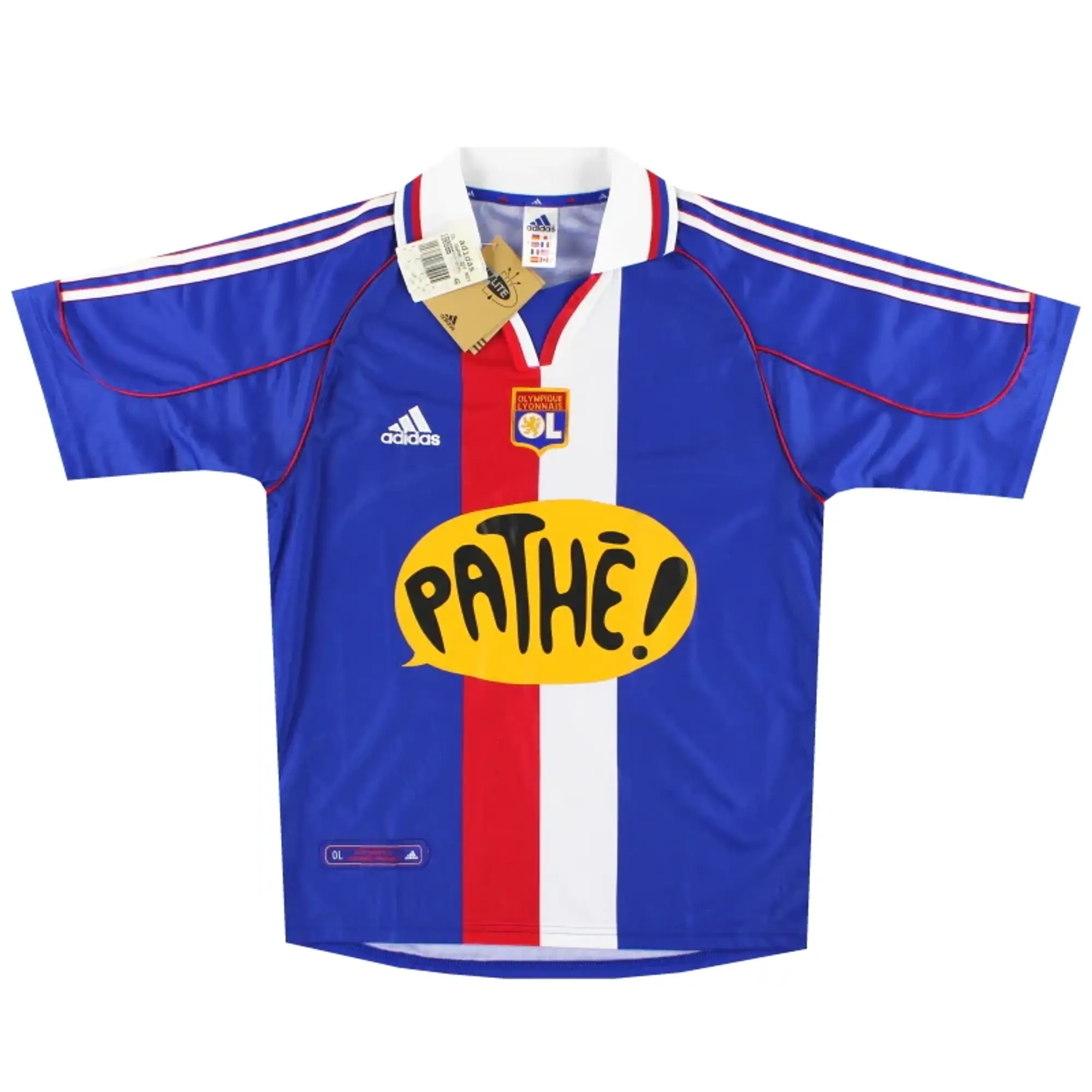 2000-01 Lyon adidas CL Away Shirt *w/tags* S - Lyon / w/tags 