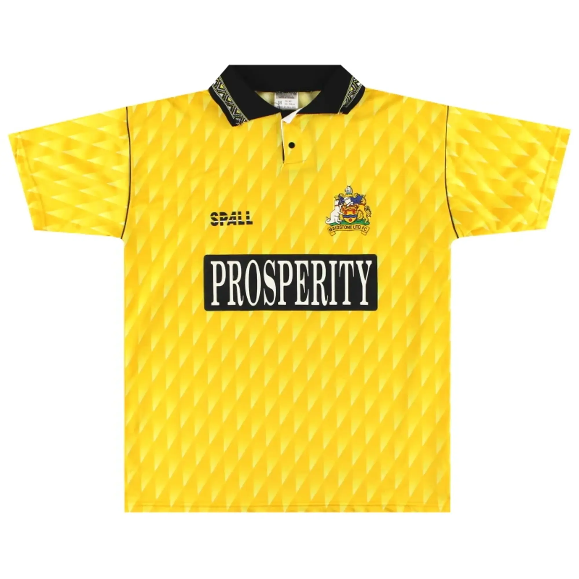 1991-92 Maidstone United Spall Home Shirt *Mint* M - Other Non League Clubs / Mint 