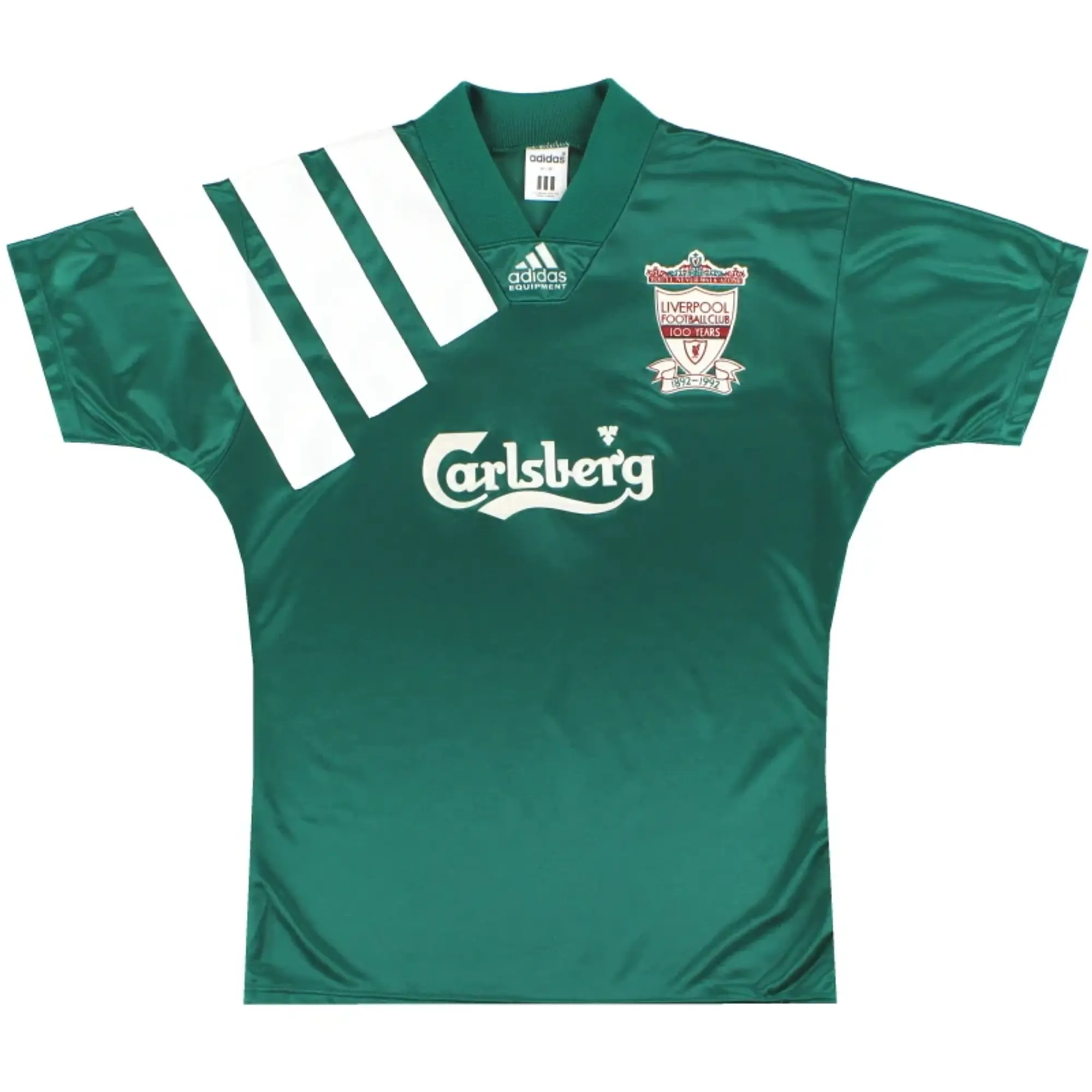 1992-93 Liverpool adidas Centenary Away Shirt L/XL - Liverpool / Excellent / Large