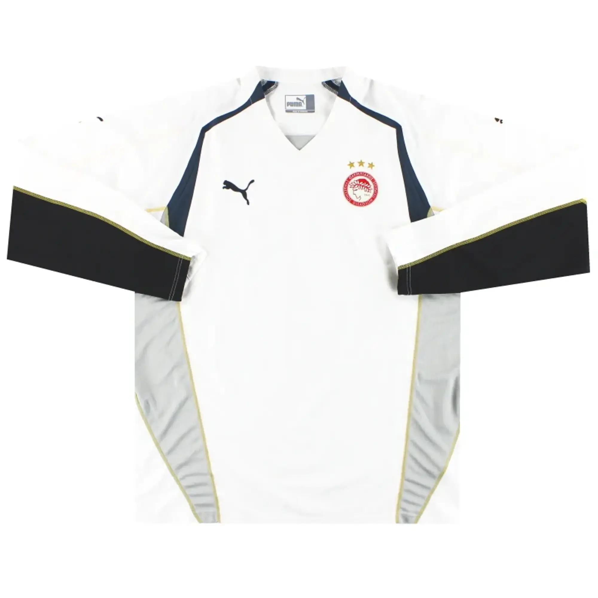 2005-06 Olympiakos Puma Goalkeeper Shirt *Mint* XL - Olympiakos / Mint 