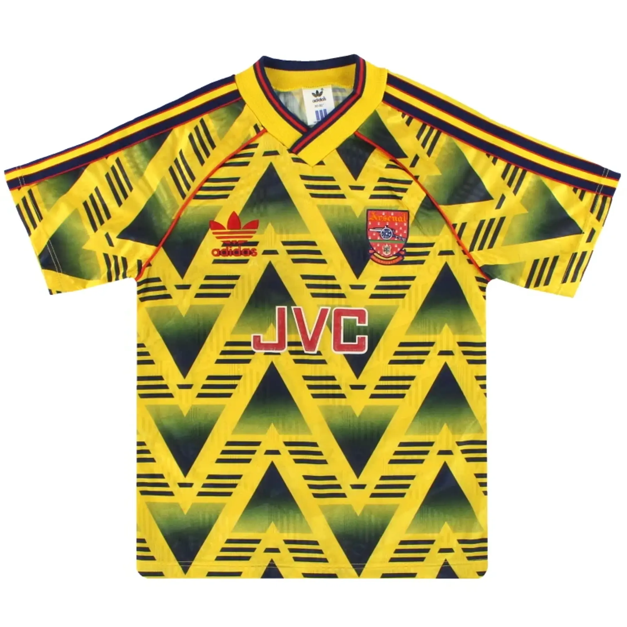 1991-93 Arsenal adidas Away Shirt L.Boys - Arsenal / Excellent 