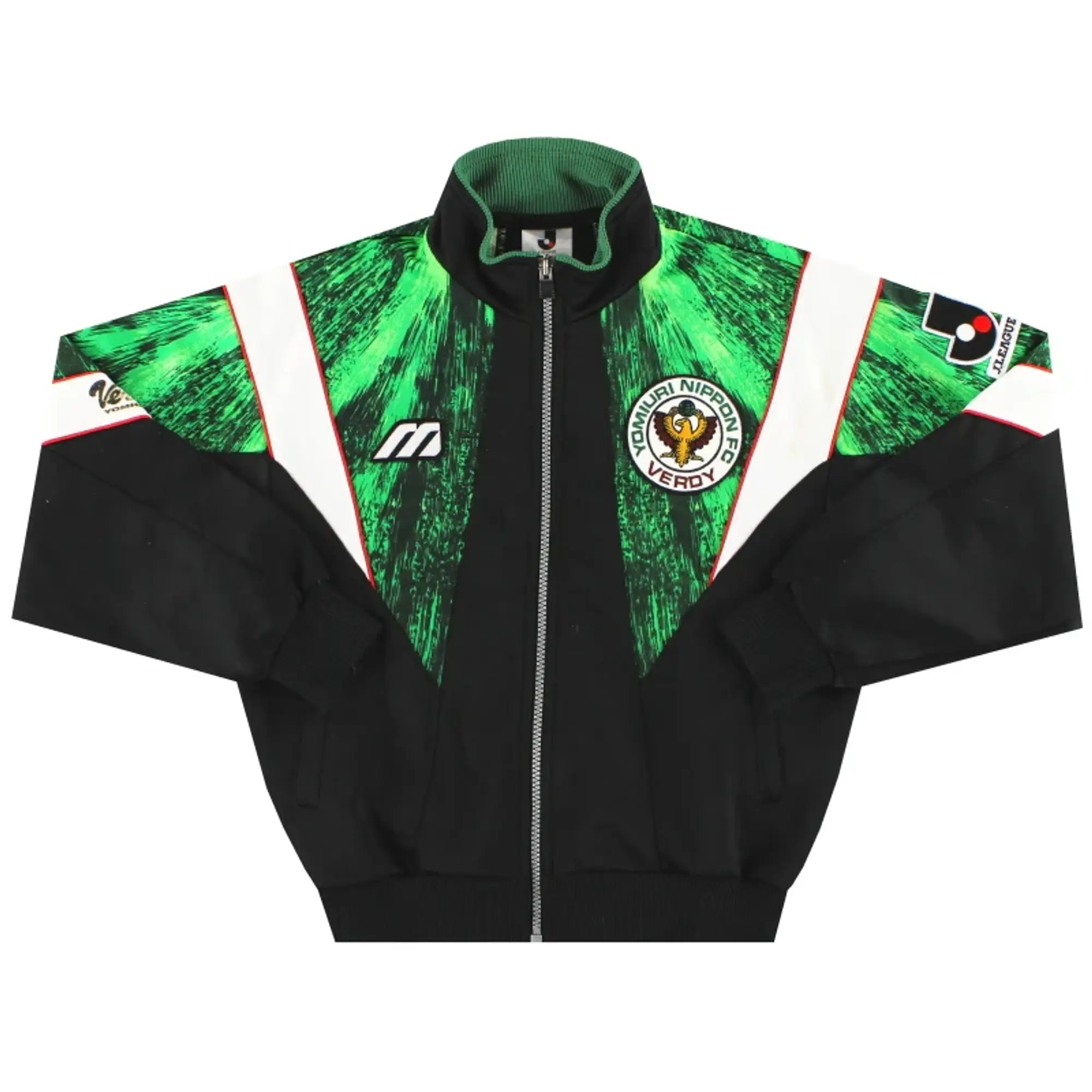 1993-95 Verdy Kawasaki Mizuno Track Top S - Other World Clubs / Excellent 