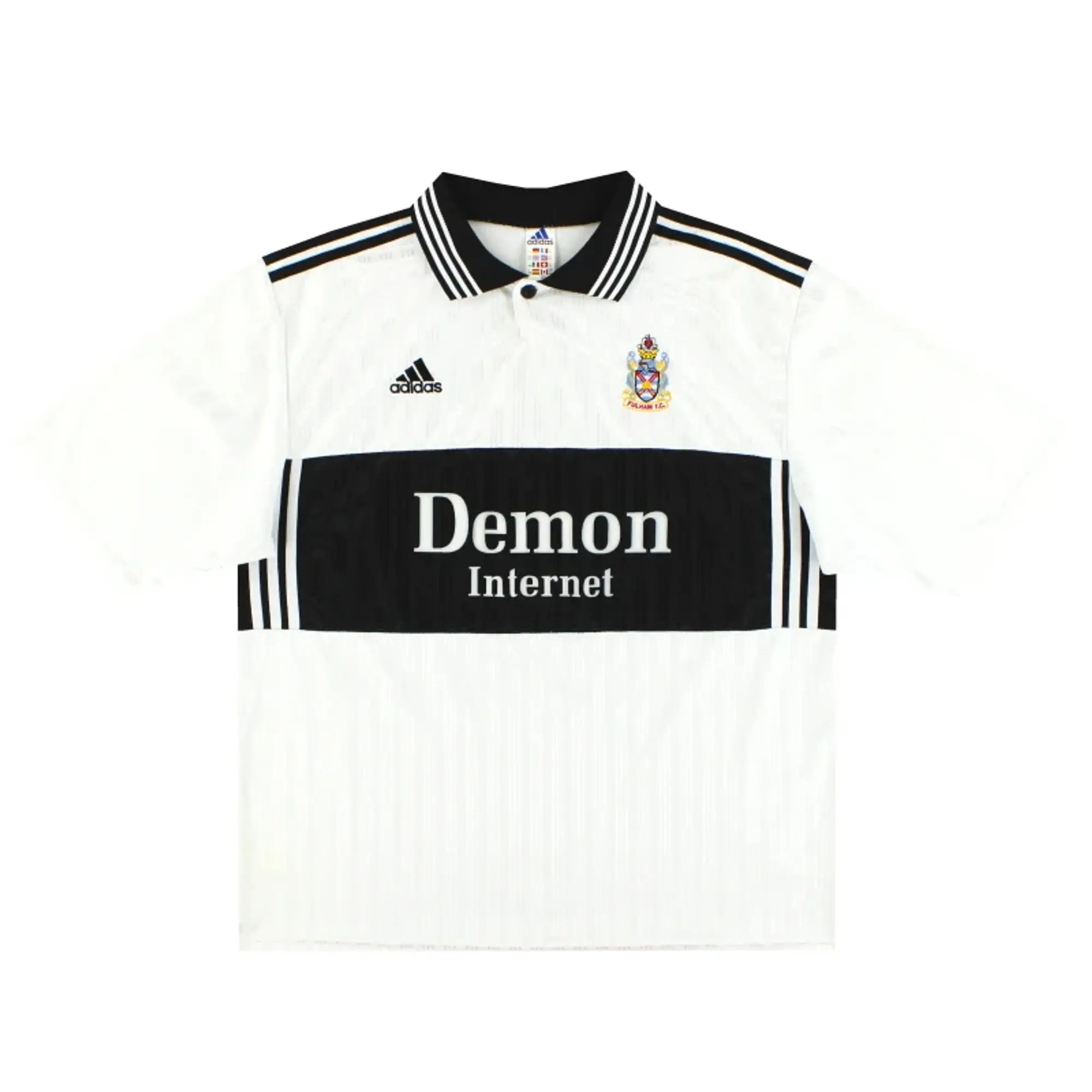 1998-99 Fulham adidas Home Shirt XXL - Fulham / Very good 