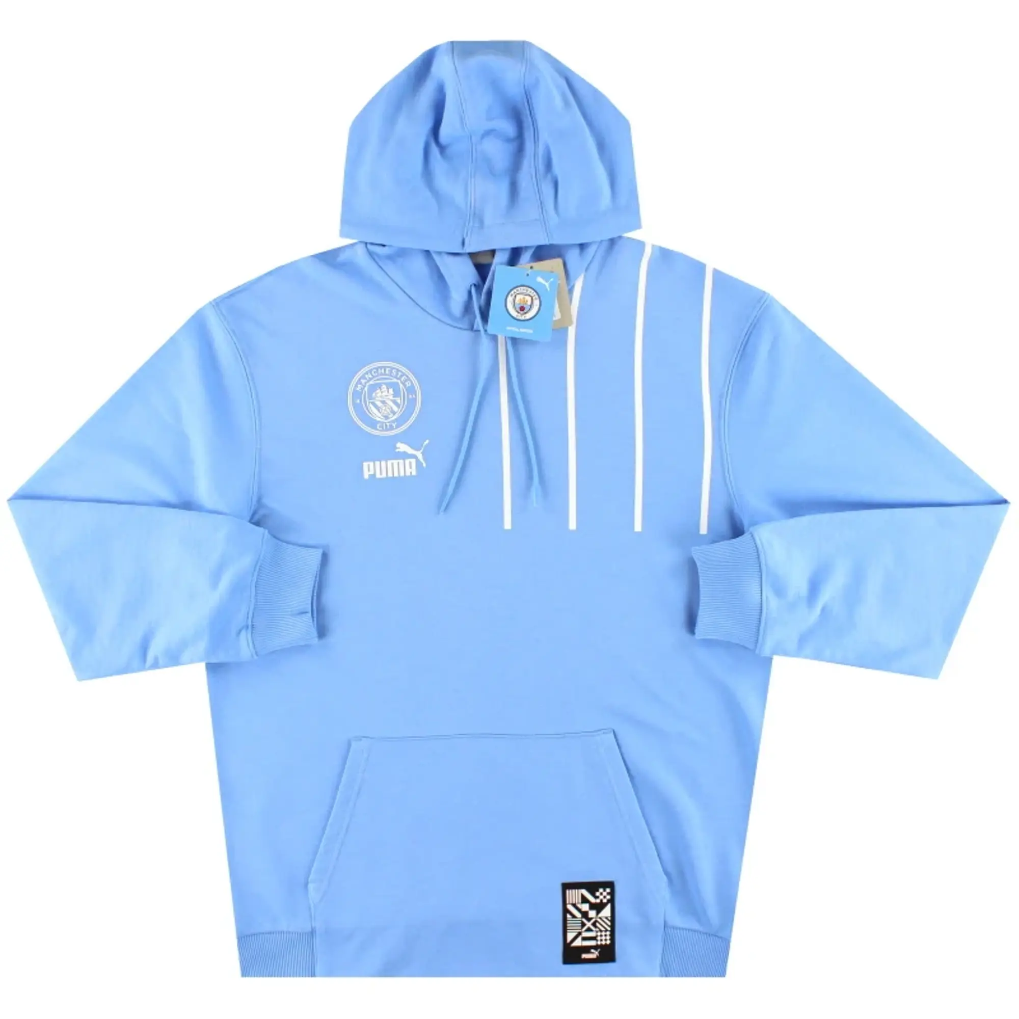2022-23 Manchester City Puma FtblCulture Hoodie *w/tags* M - Manchester City / BNIB 