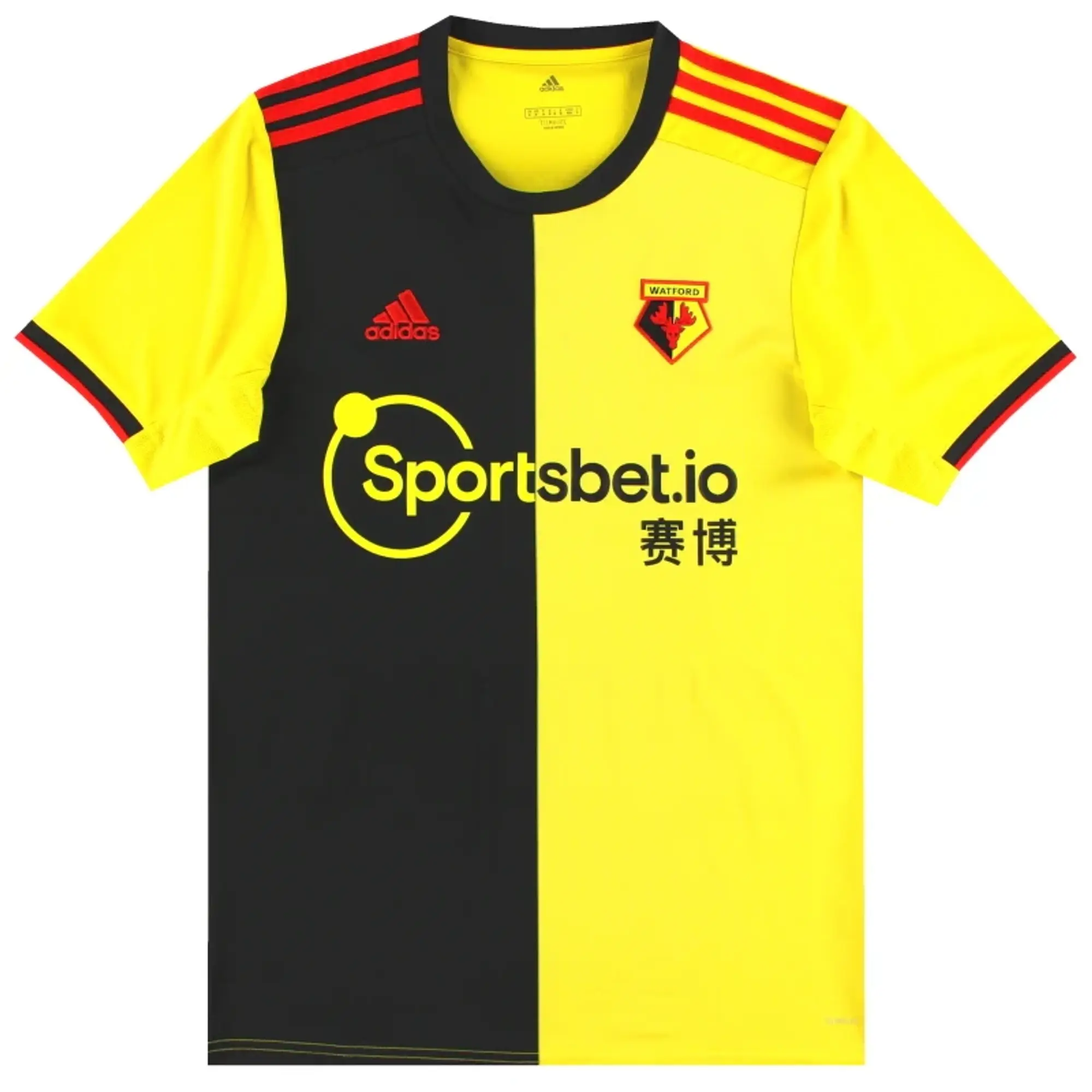 2019-20 Watford adidas Home Shirt M - Watford / Excellent 