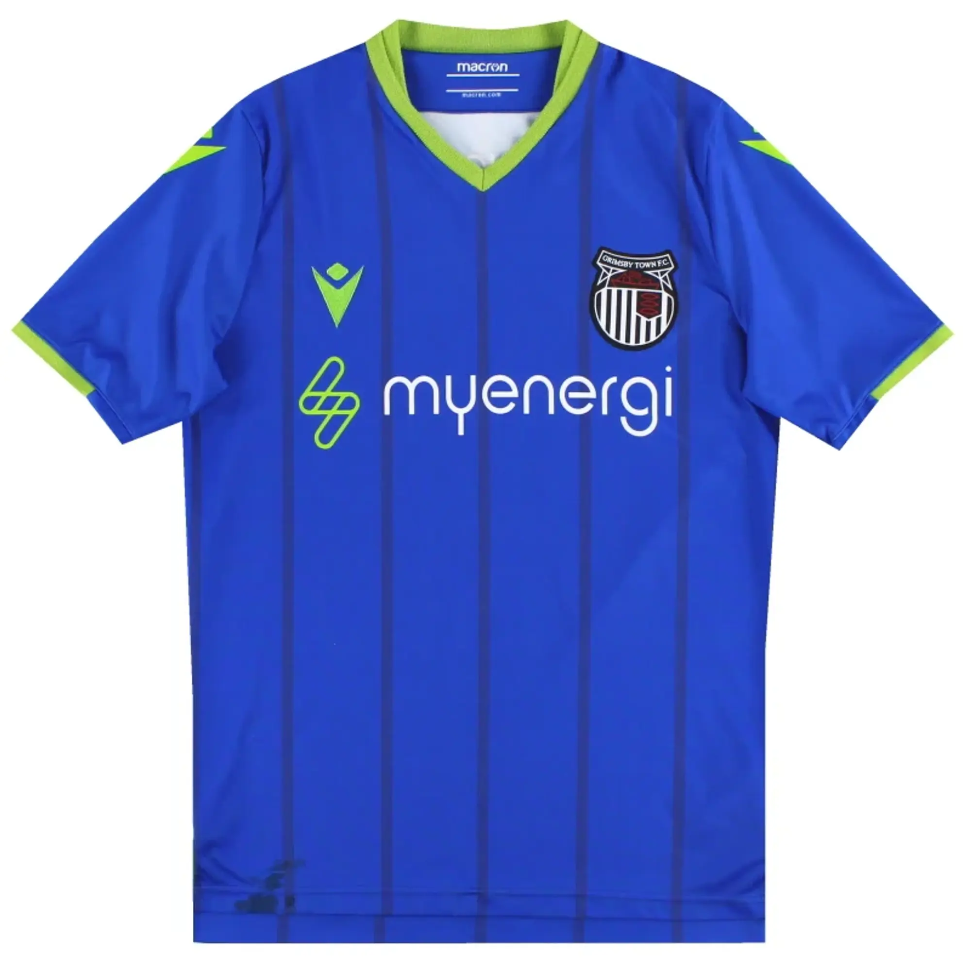 2022-23 Grimsby Town Macron Away Shirt S - Grimsby Town / Excellent 