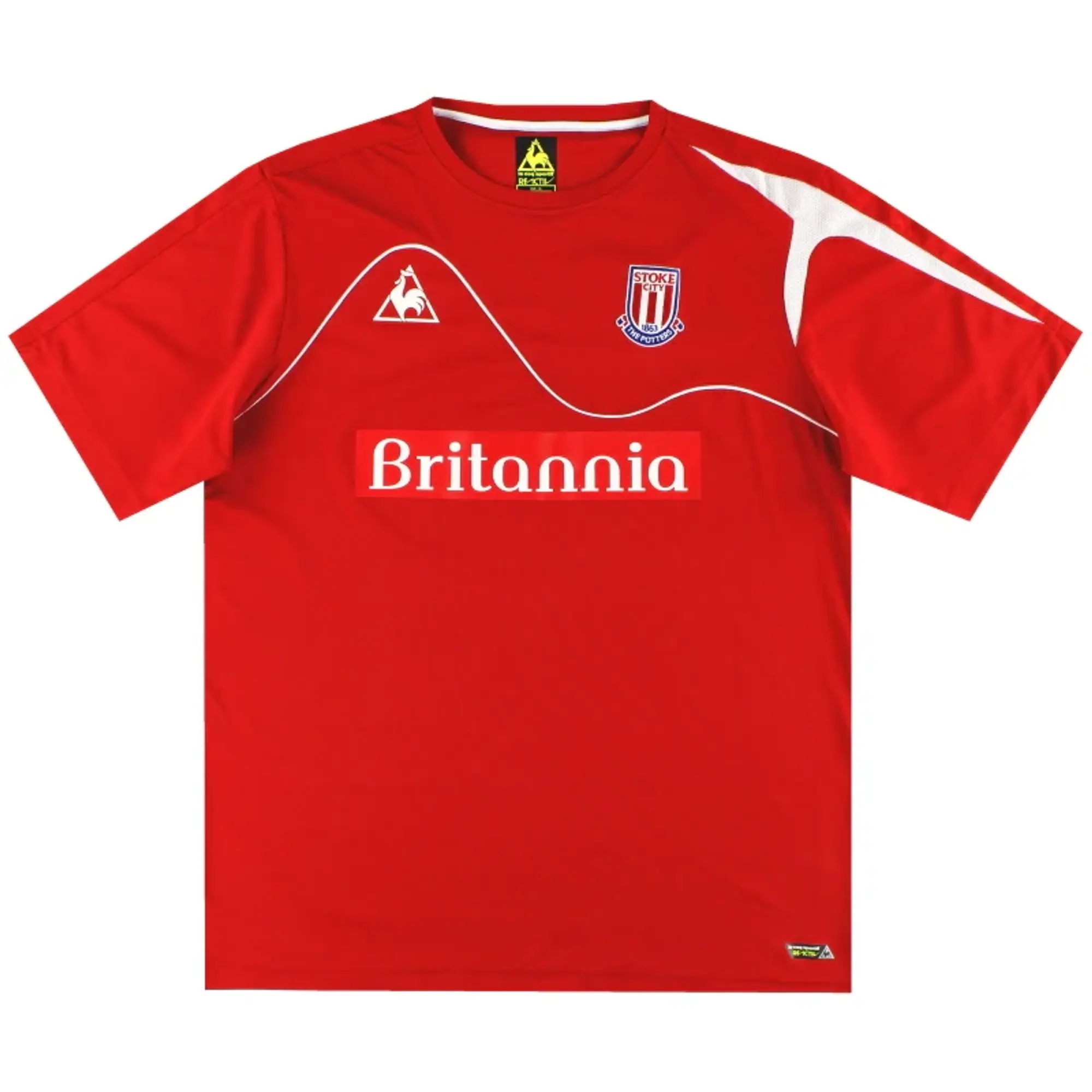 2008-09 Stoke Le Coq Sportif Training Shirt XL - Stoke City / Excellent 