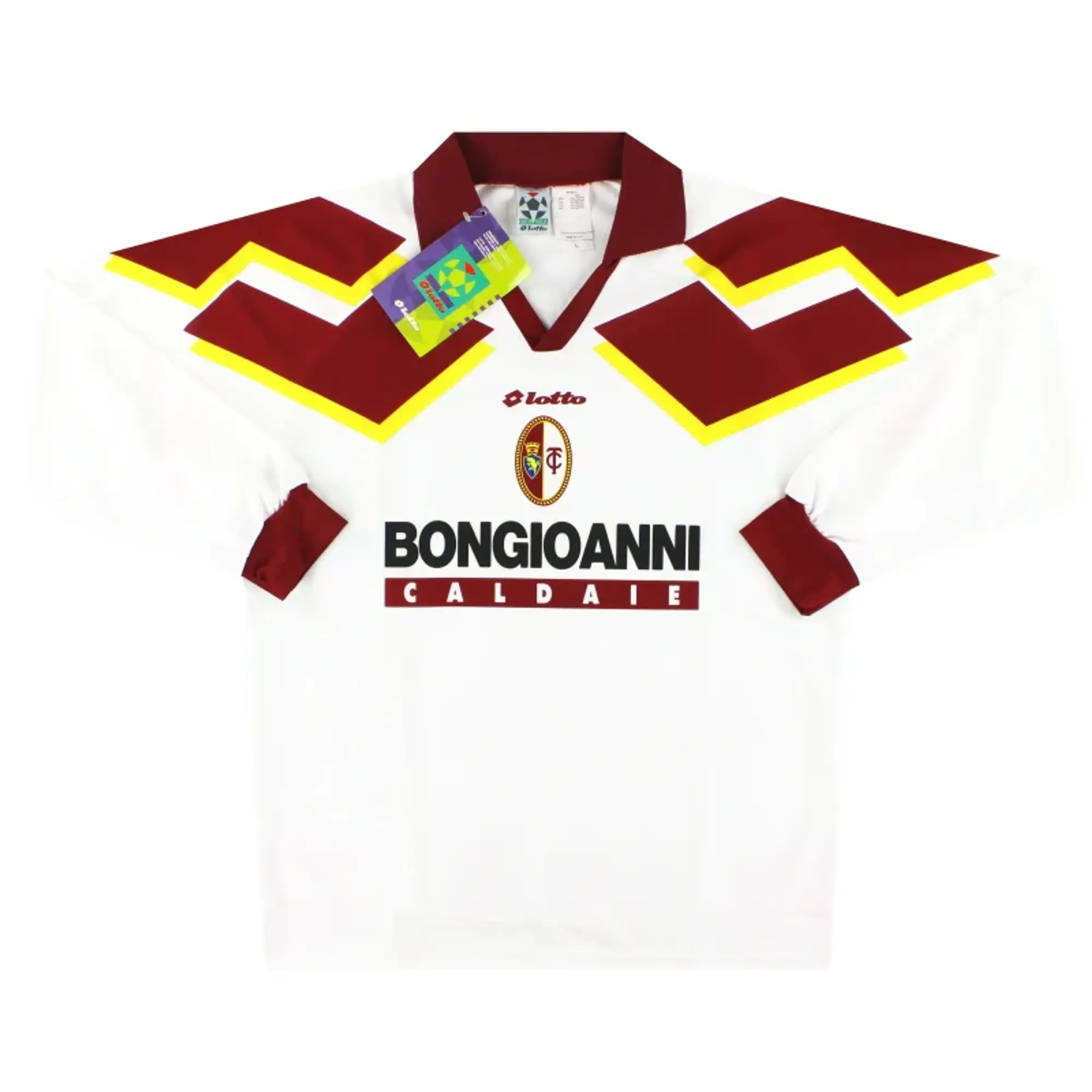 1994-95 Torino Lotto Away Shirt L/S *w/tags* L - Other Italian Clubs / w/tags 