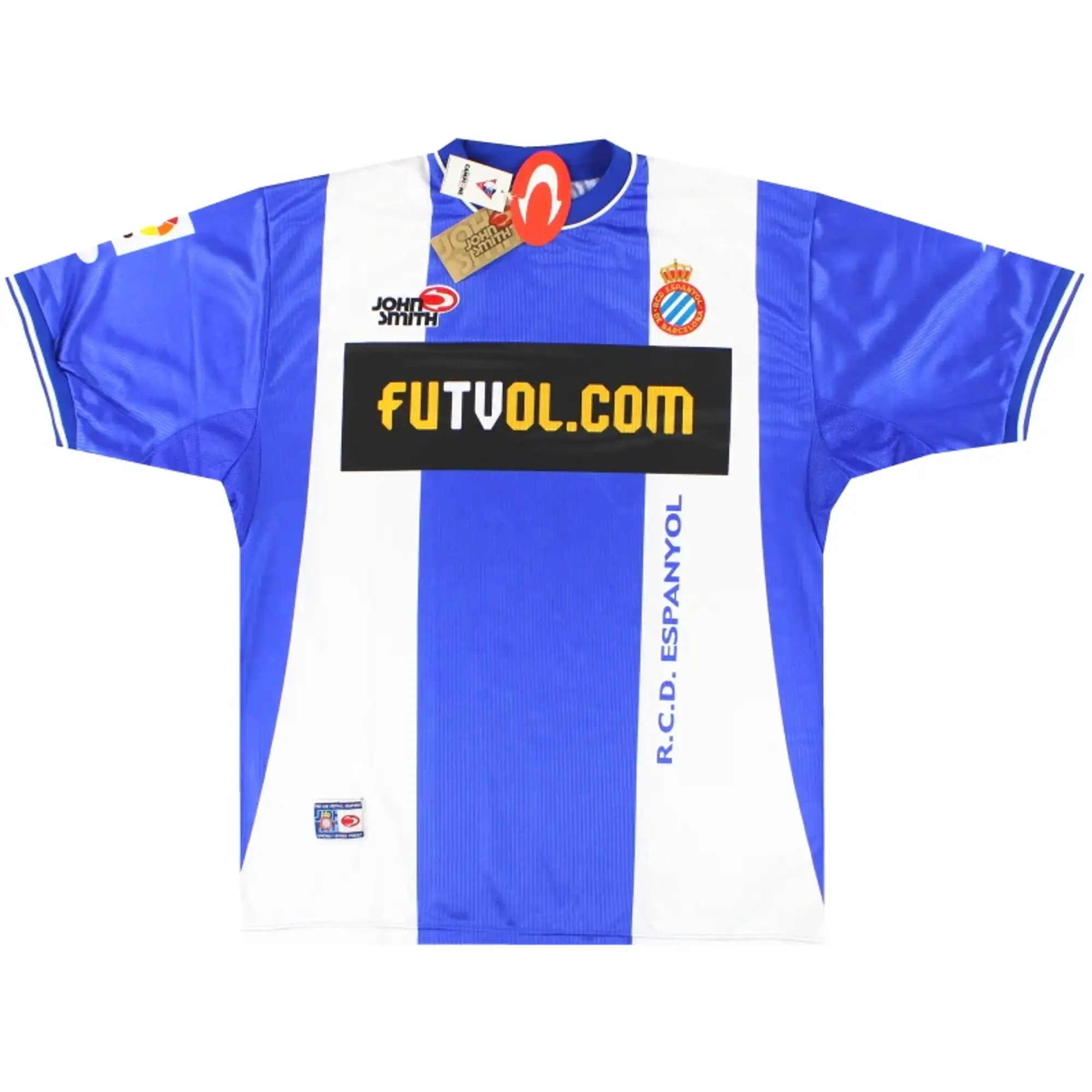 2000-01 Espanyol Home Shirt *w/tags* L - Espanyol / w/tags 