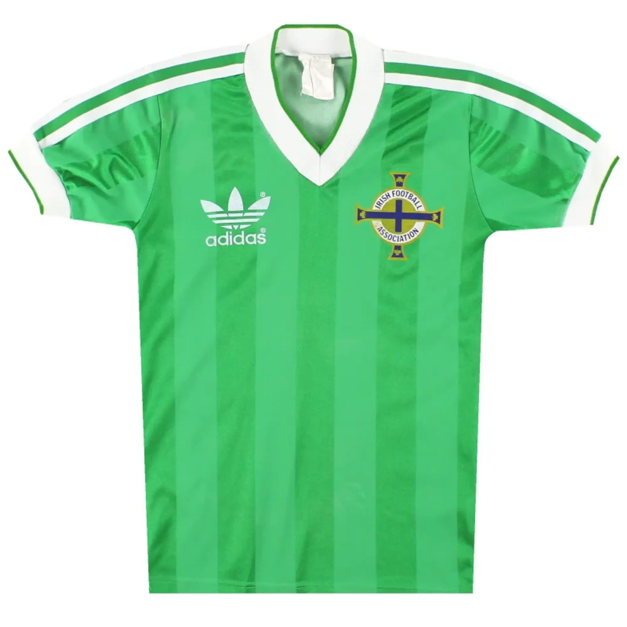 1985-86 Northern Ireland adidas Home Shirt S.Boys - Northern Ireland / Very good 