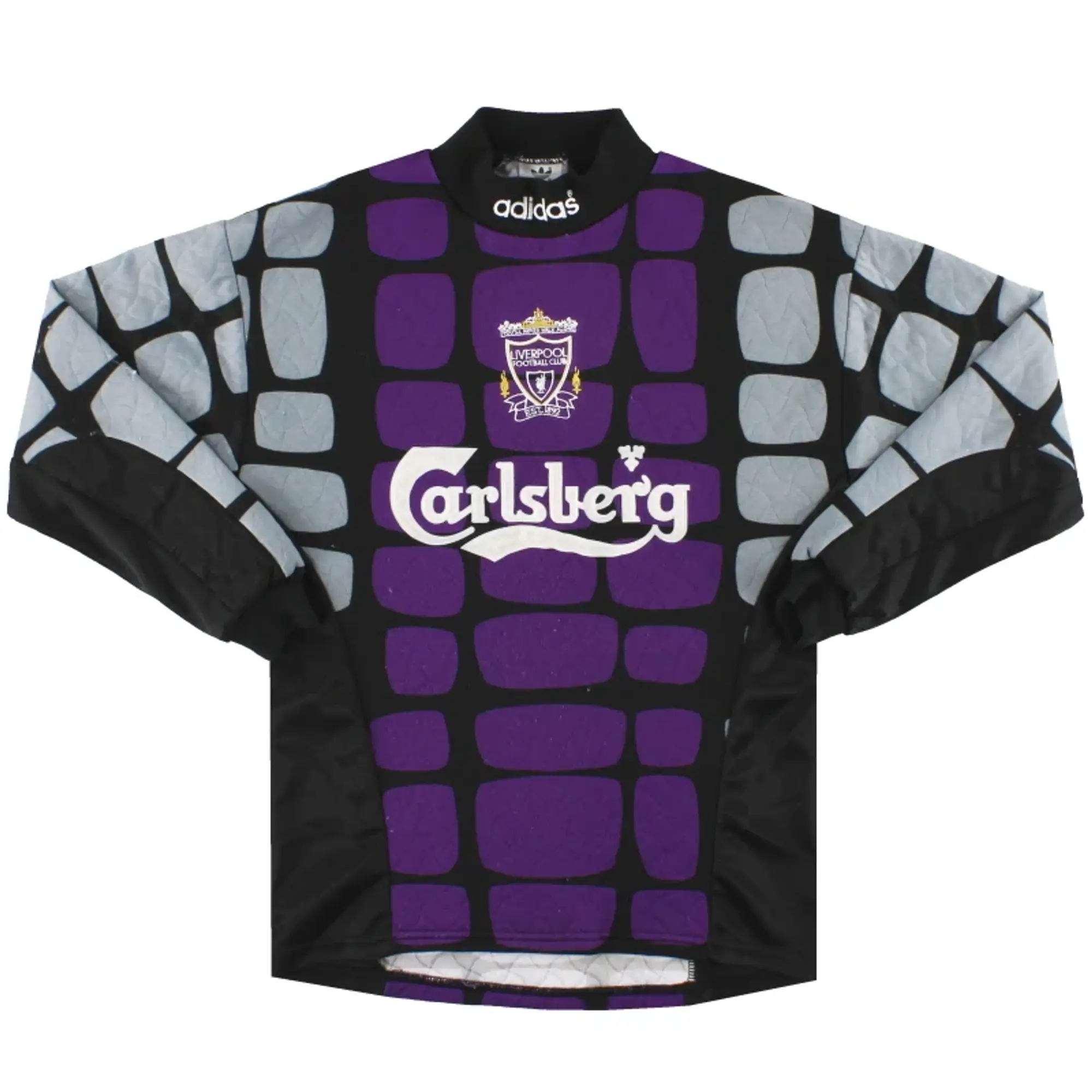 1994-96 Liverpool adidas Goalkeeper Shirt L.Boys - Liverpool / Excellent 