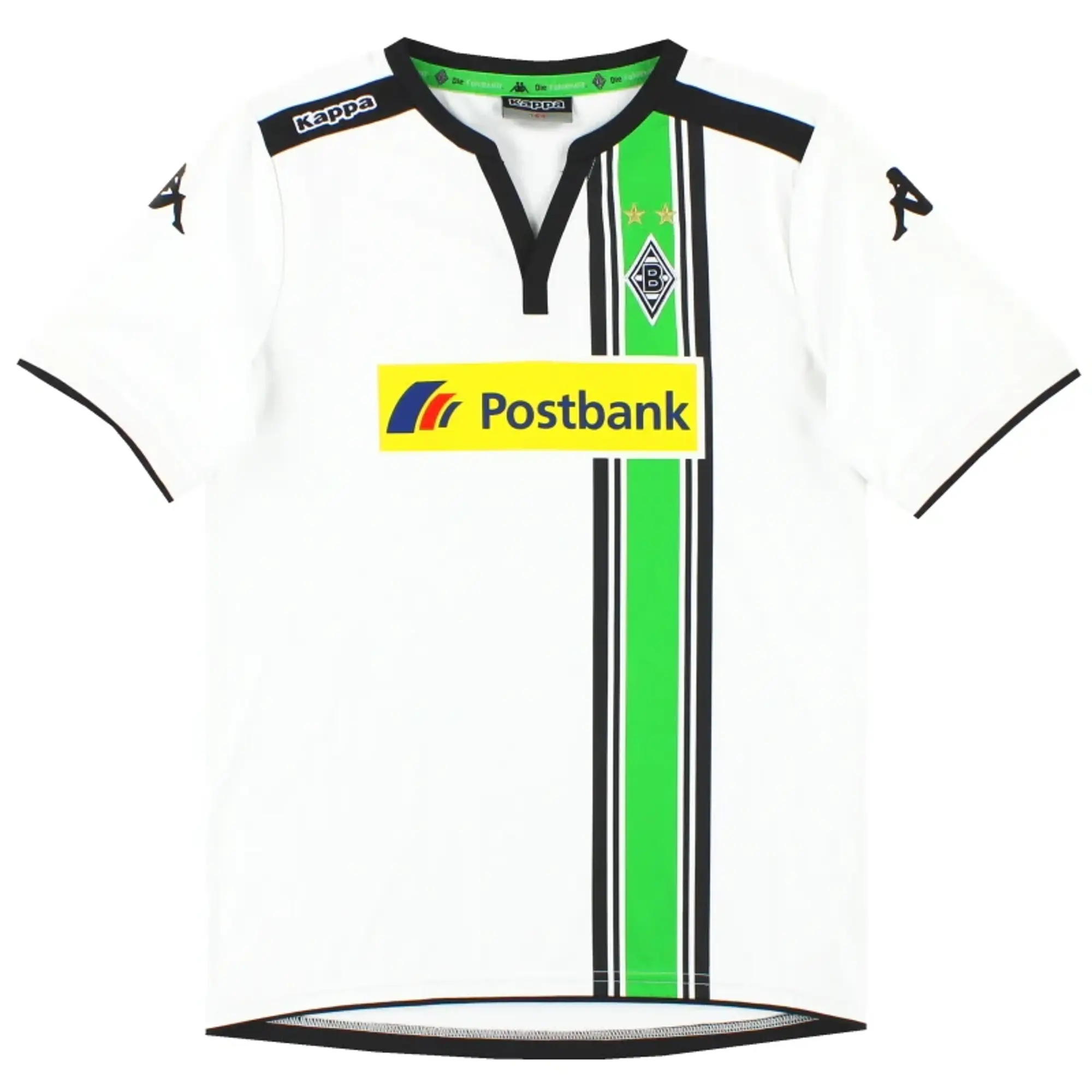 2015-16 Borussia Monchengladbach Kappa Home Shirt Y - Other German Clubs / Excellent 