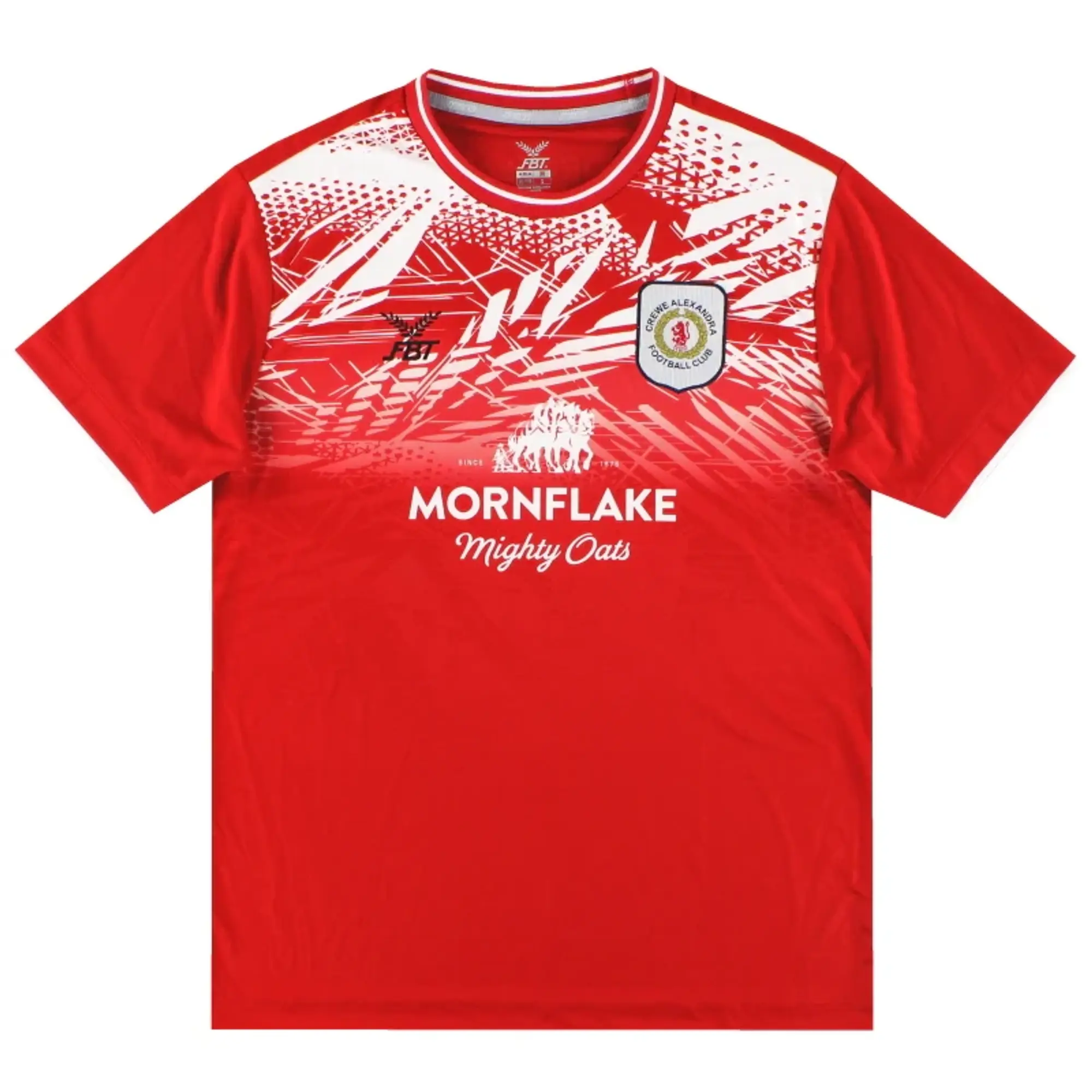 2021-22 Crewe Alexandra Home Shirt *As New* S - Crewe Alexandra / As New 
