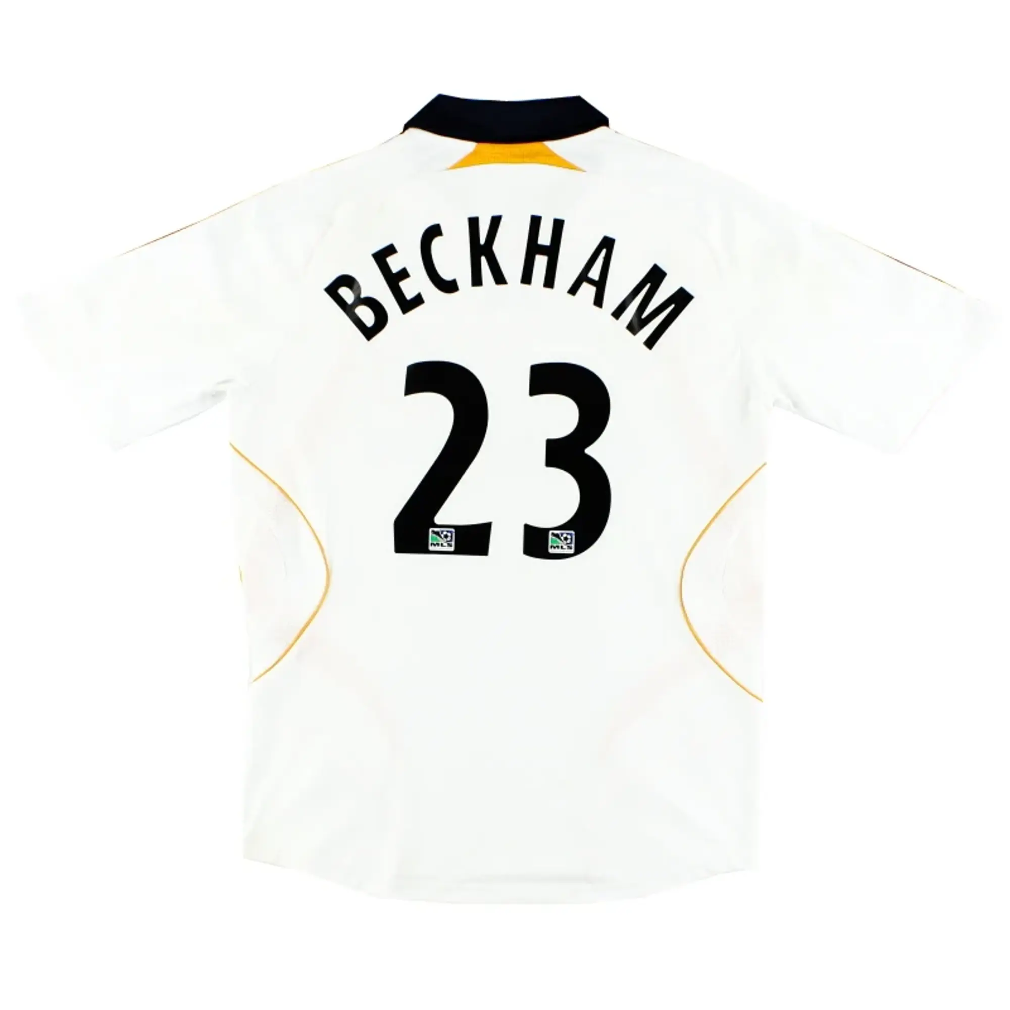 2007-08 LA Galaxy adidas Home Shirt Beckham #23 XL - USA Soccer Clubs / Very good 