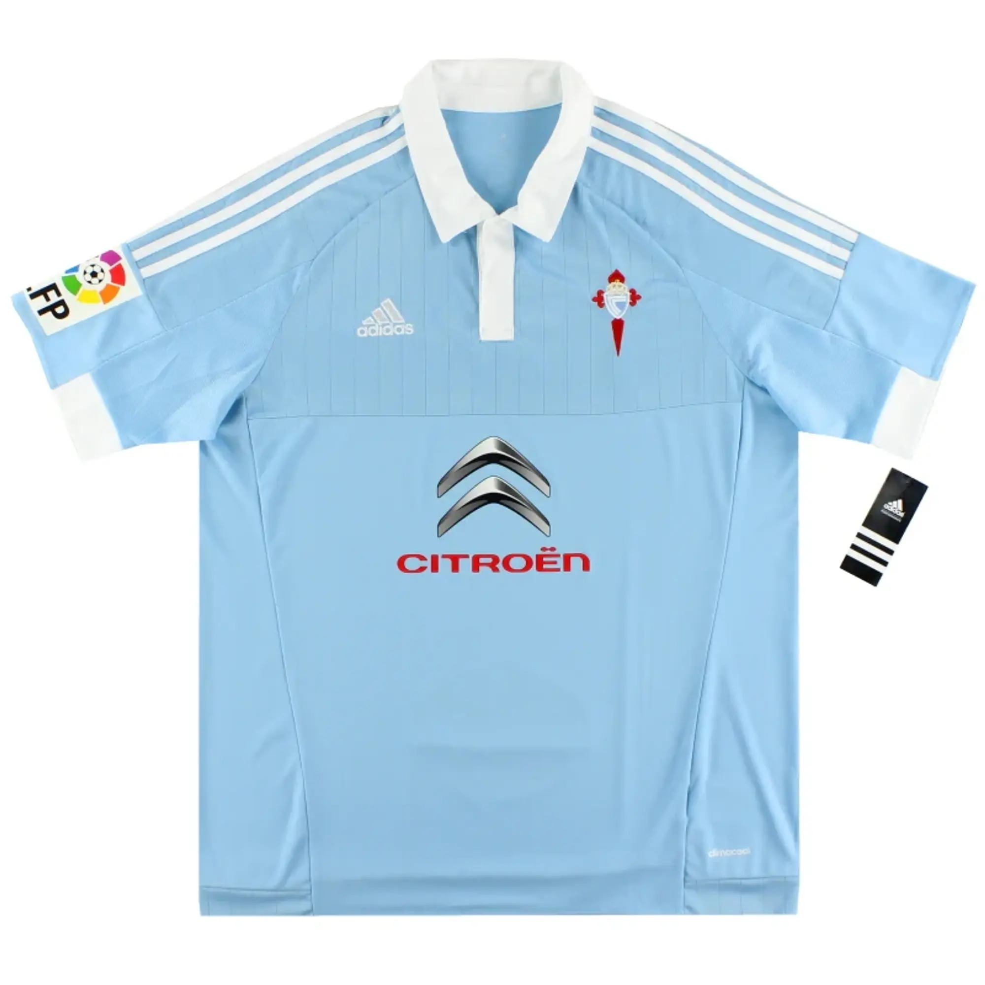 2015-16 Celta Vigo adidas Home Shirt *w/tags* XL - Celta Vigo / w/tags 