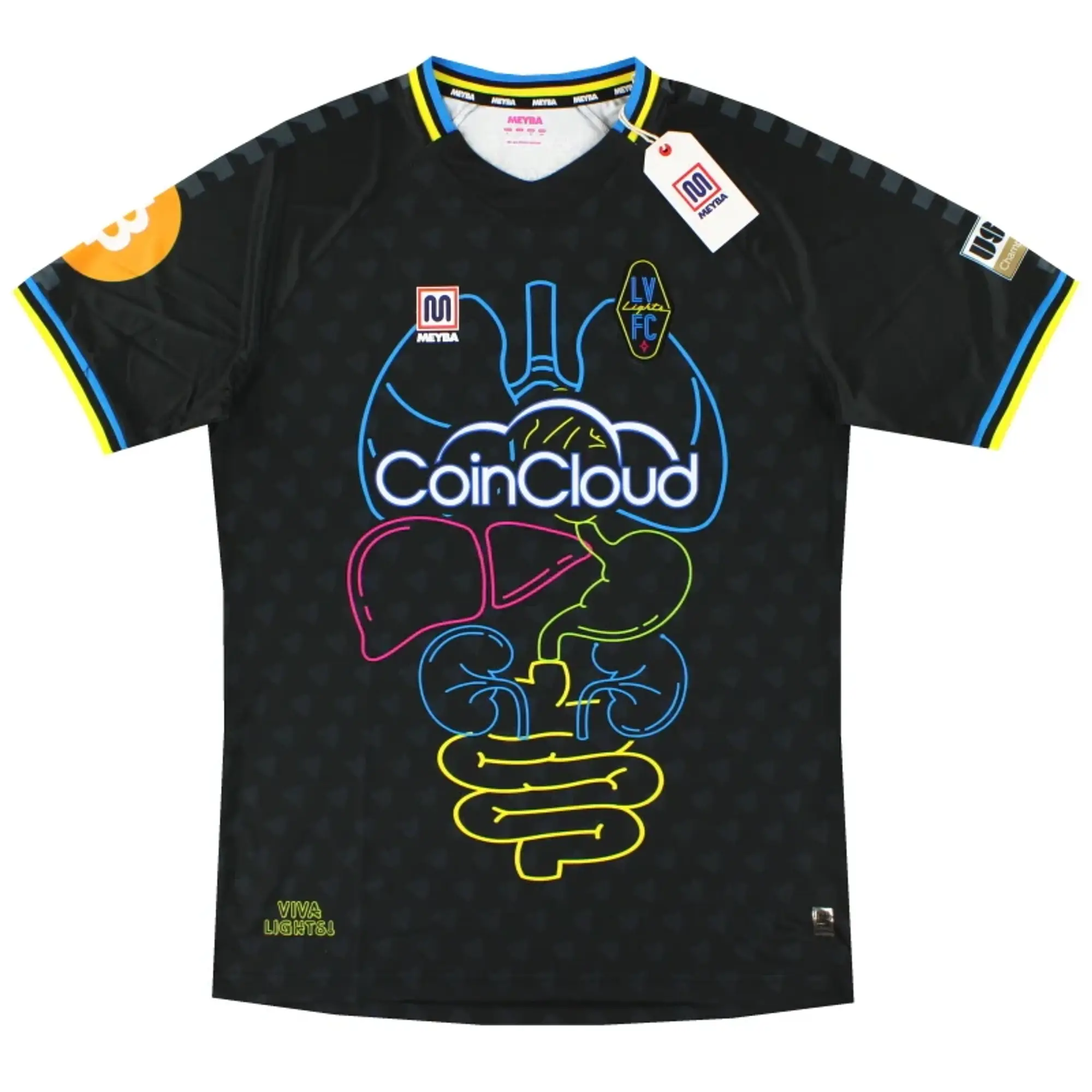 2022 Las Vegas Lights Meyba 'Organ Donor' Special Edition Home Shirt *BNIB* - USA Soccer Clubs / BNIB 