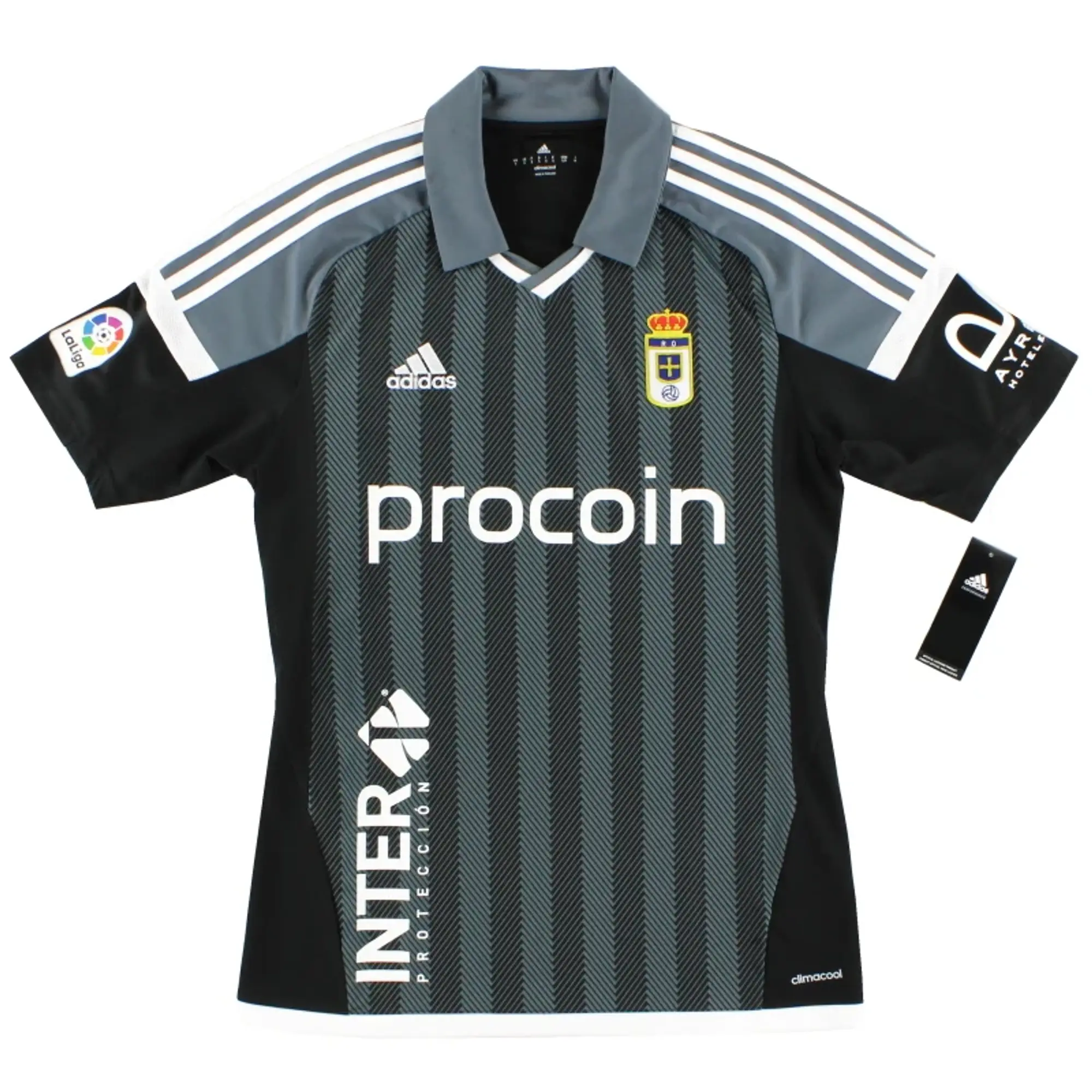 2016-17 Real Oviedo adidas Away Shirt *BNIB* S - Other Spanish Clubs / BNIB 