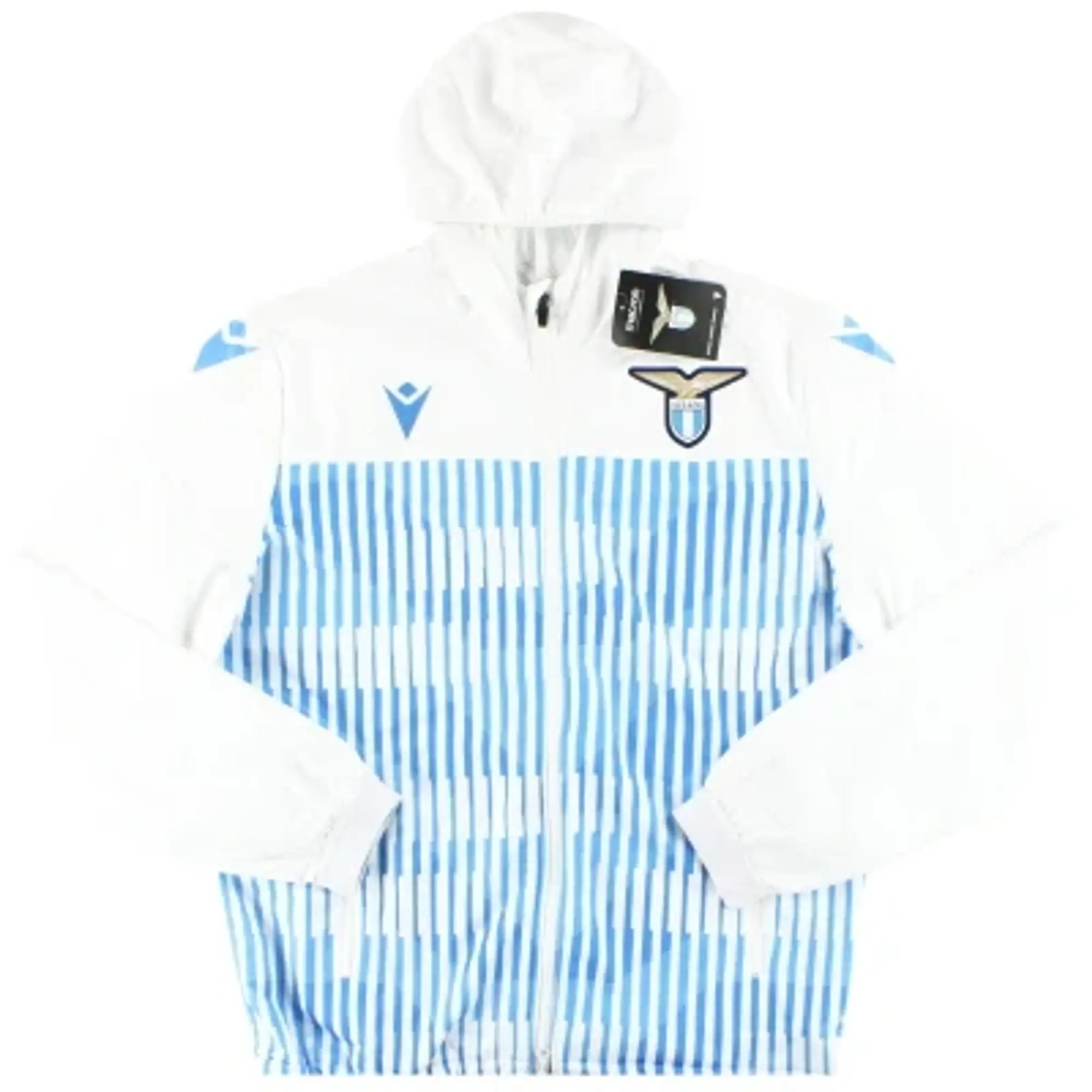 2019-20 Lazio Macron Full Zip Hooded Jacket *BNIB* - Lazio / BNIB 