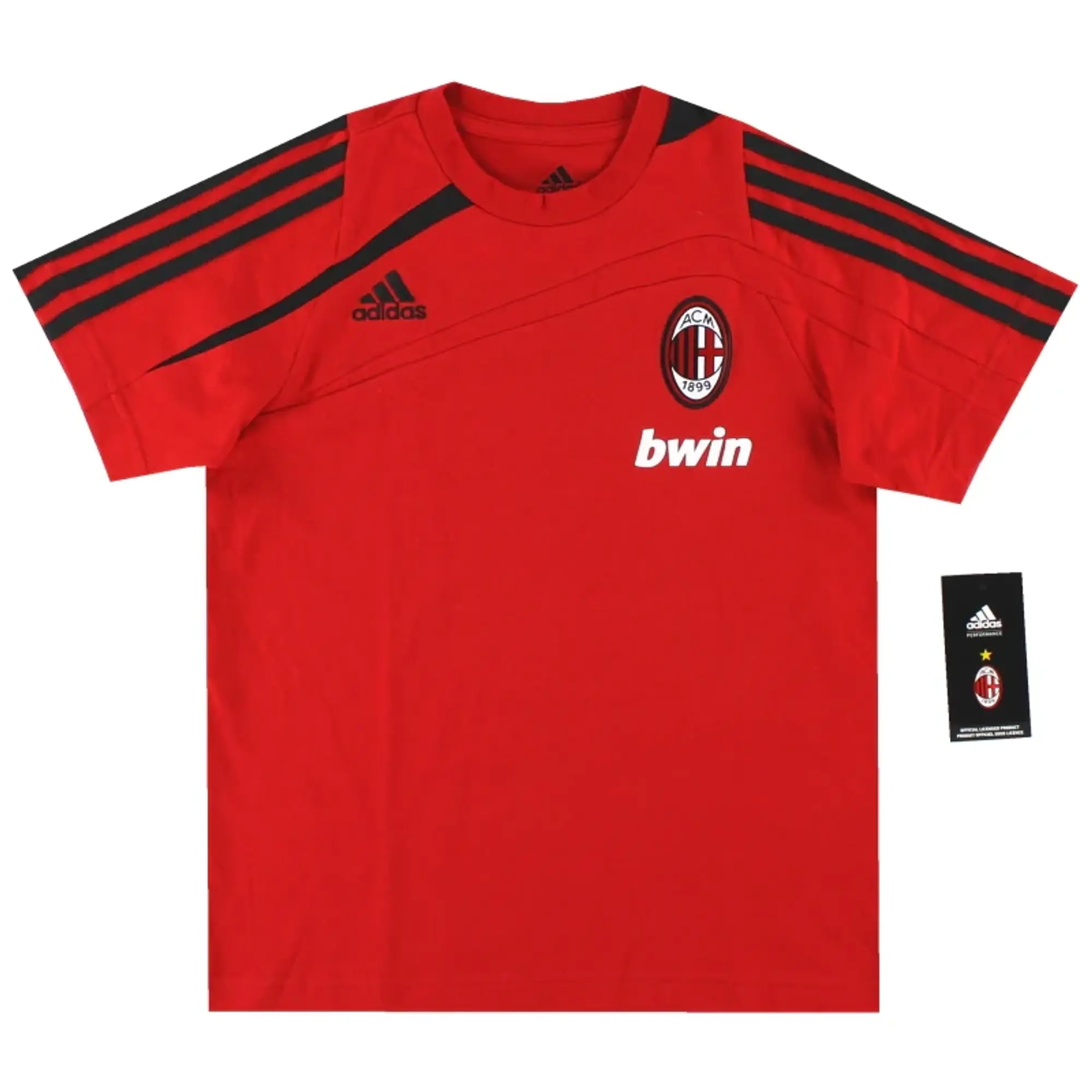 2009-10 AC Milan adidas Leisure Tee *BNIB* XS.Boys - AC Milan / BNIB 