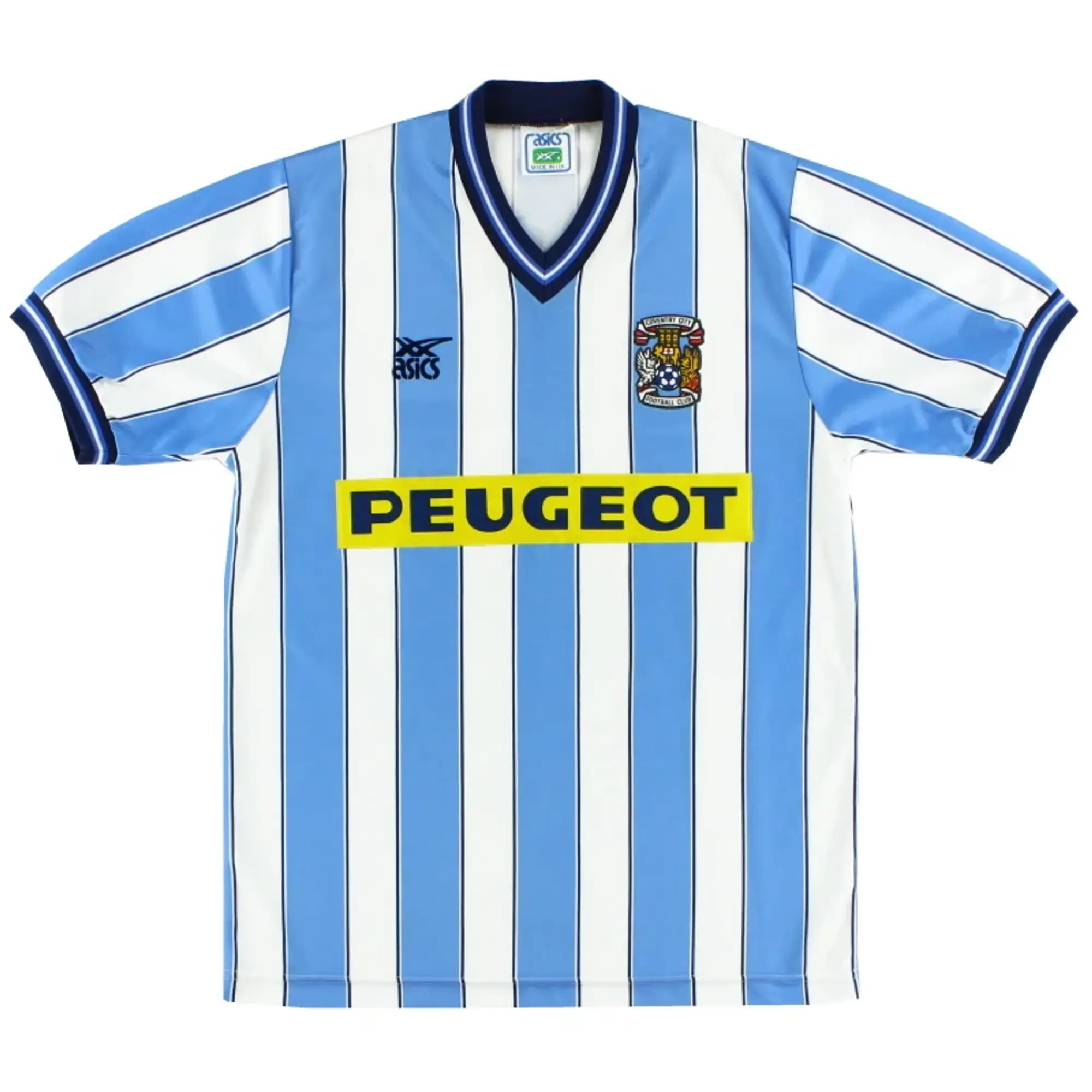 1989-91 Coventry Asics Home Shirt *Mint* M - Coventry City / Mint 