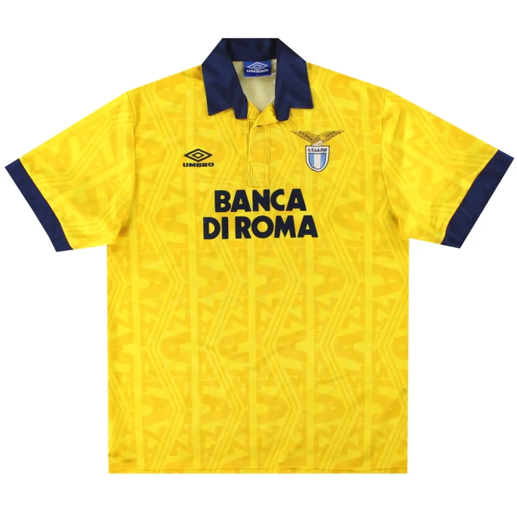 1992-94 Lazio Umbro Away Shirt XL - Lazio / Excellent 