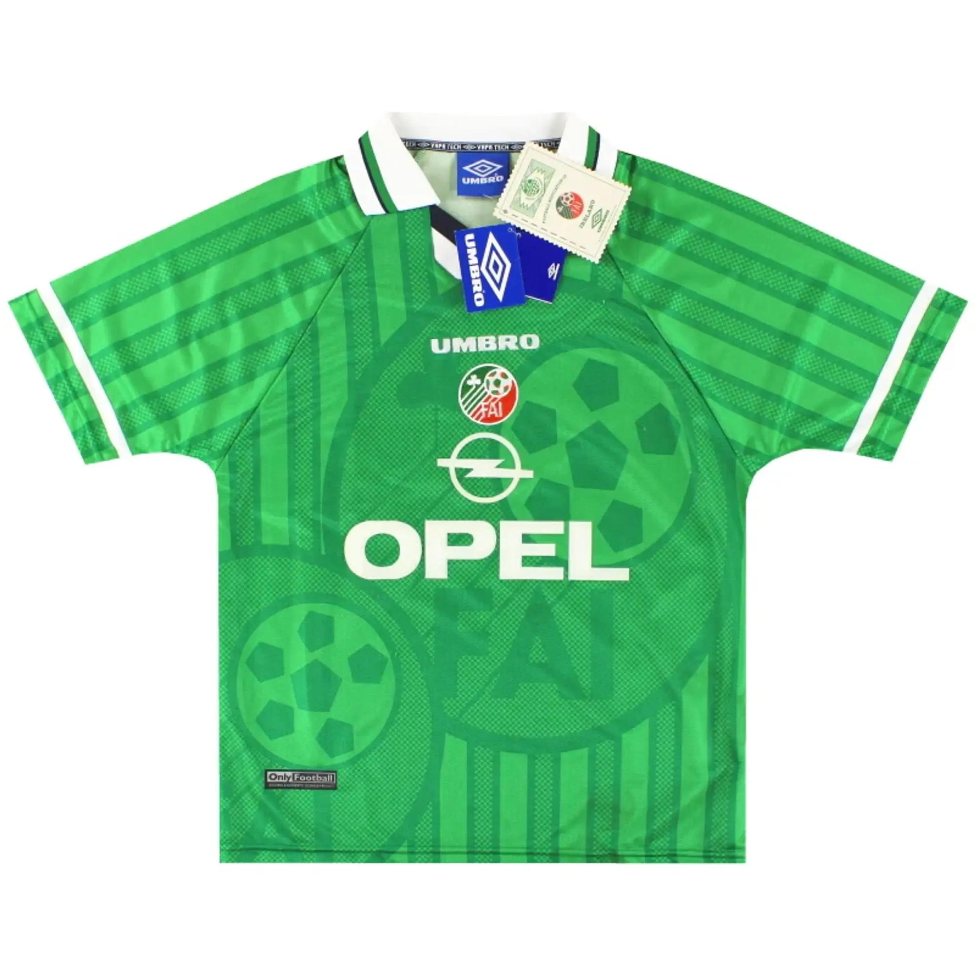1998-00 Ireland Umbro Home Shirt *w/tags* M - Ireland / w/tags 