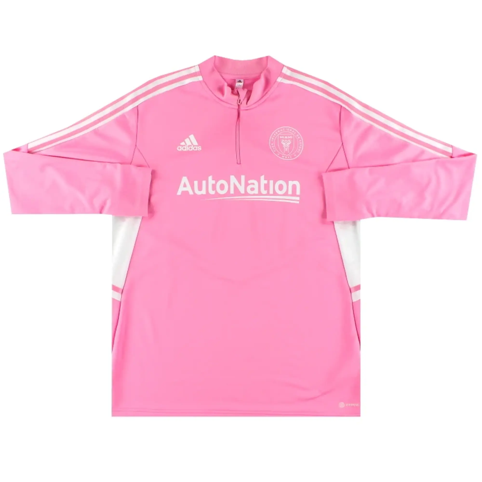 2022 Inter Miami adidas 1/4 Zip Training Top XL - USA Soccer Clubs / Excellent 