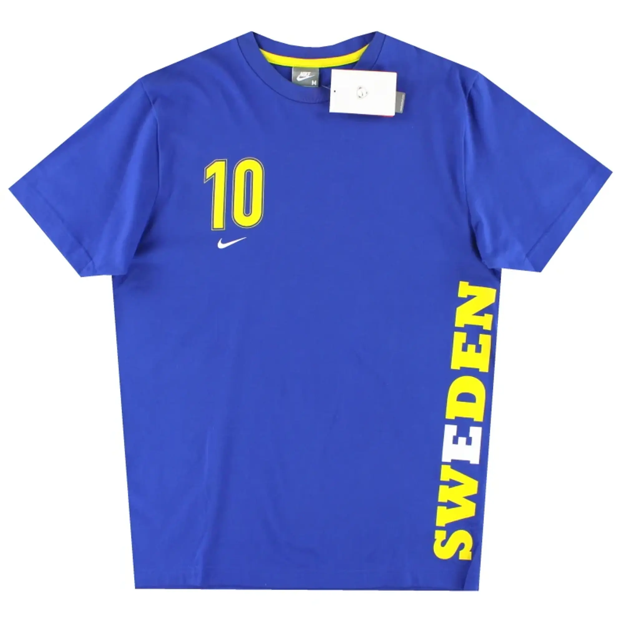 2008-09 Sweden Nike Ibrahimovic Tee *w/tags* M - Sweden / w/tags 