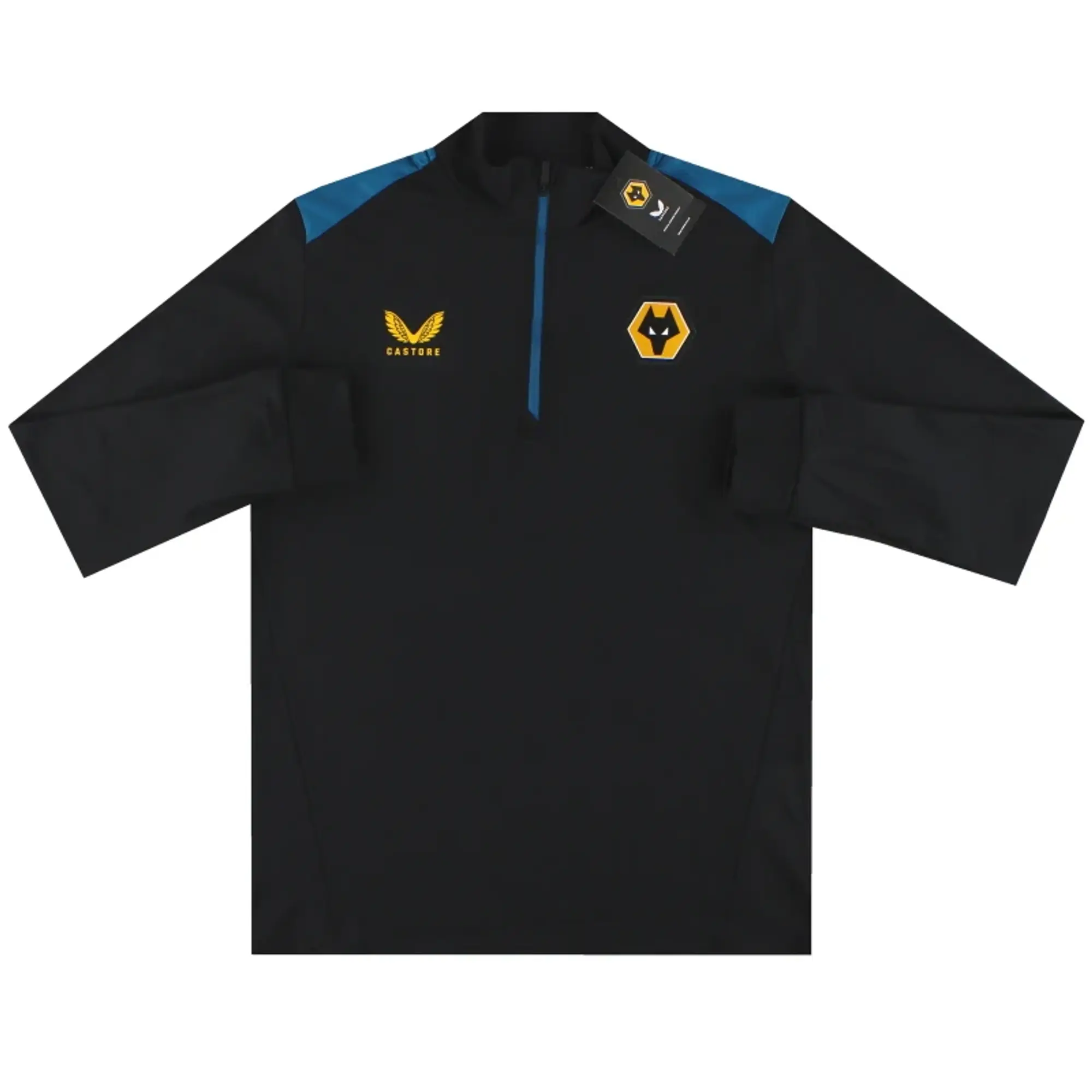 2023-24 Wolves Castore 1/4 Zip Training Top *BNIB* M - Wolves / BNIB 
