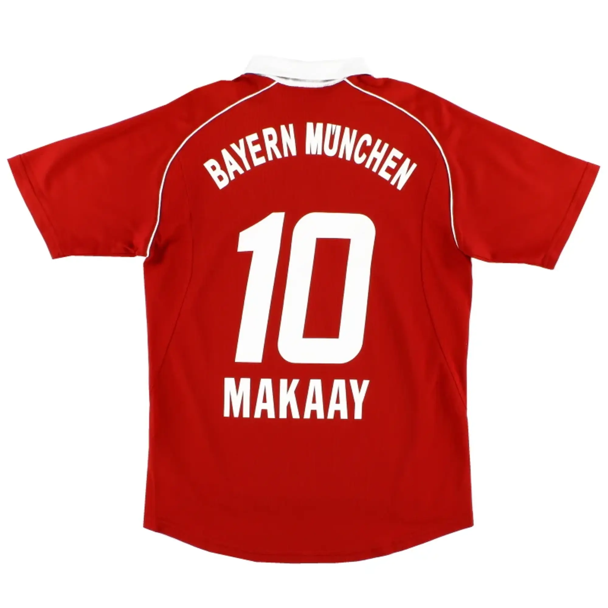 2005-06 Bayern Munich adidas Home Shirt Makaay #10 S - Bayern Munich / Excellent 