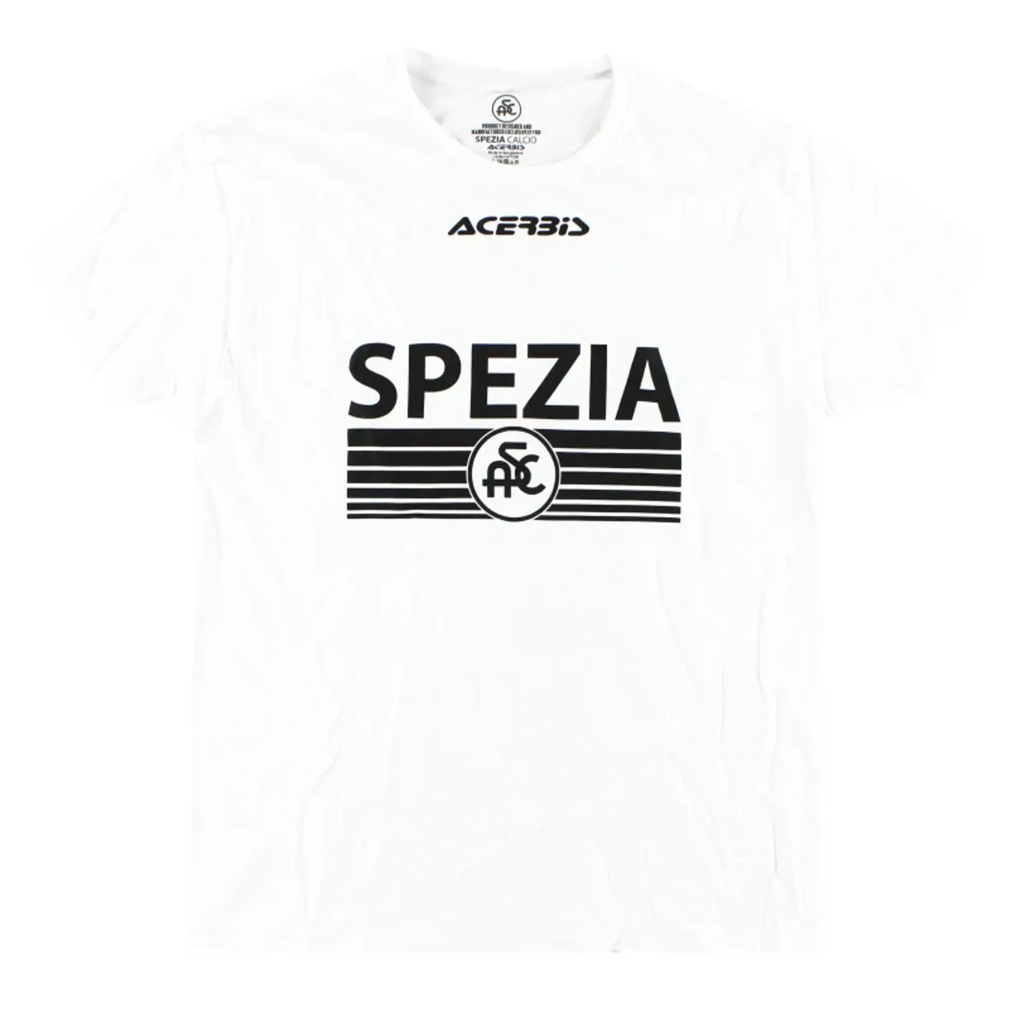 2018-19 Spezia Acerbis Fan Tee *As New* M - Other Italian Clubs / As New 