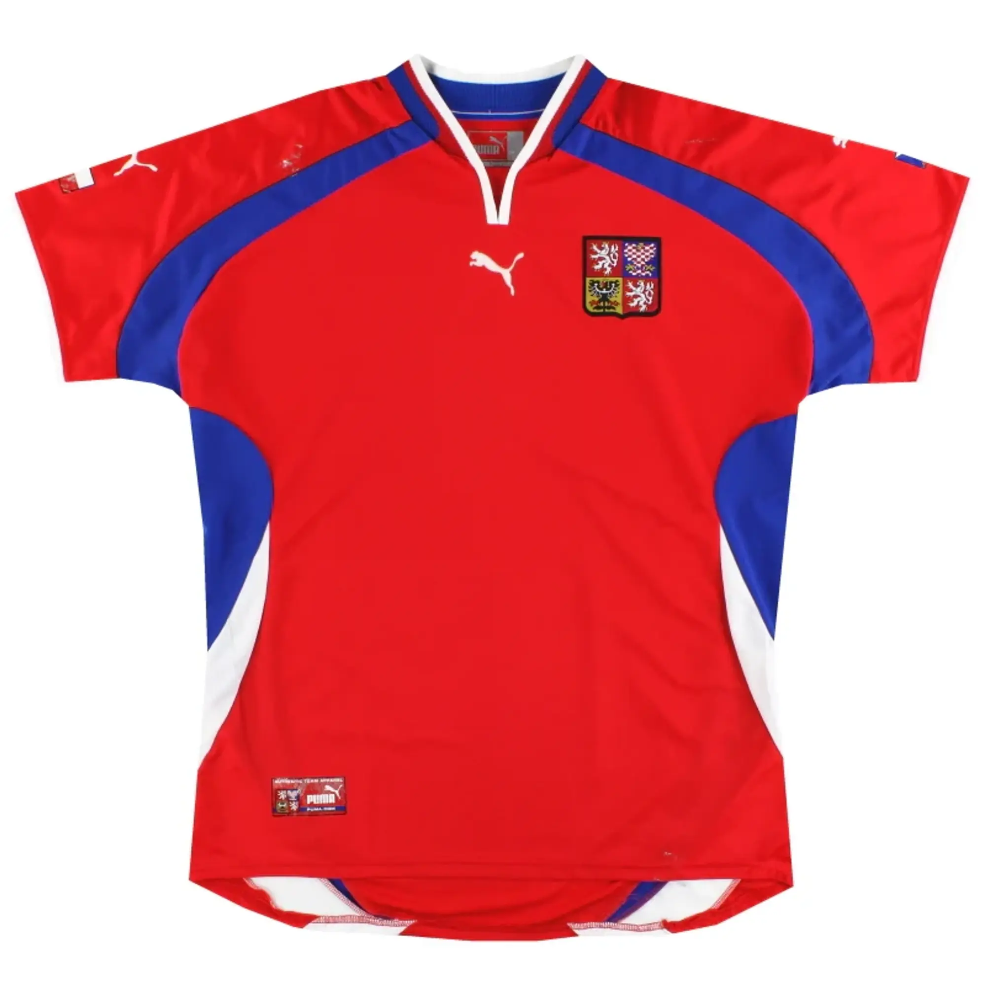 2000-02 Czech Republic Puma Home Shirt XL - Czech Republic / Excellent 