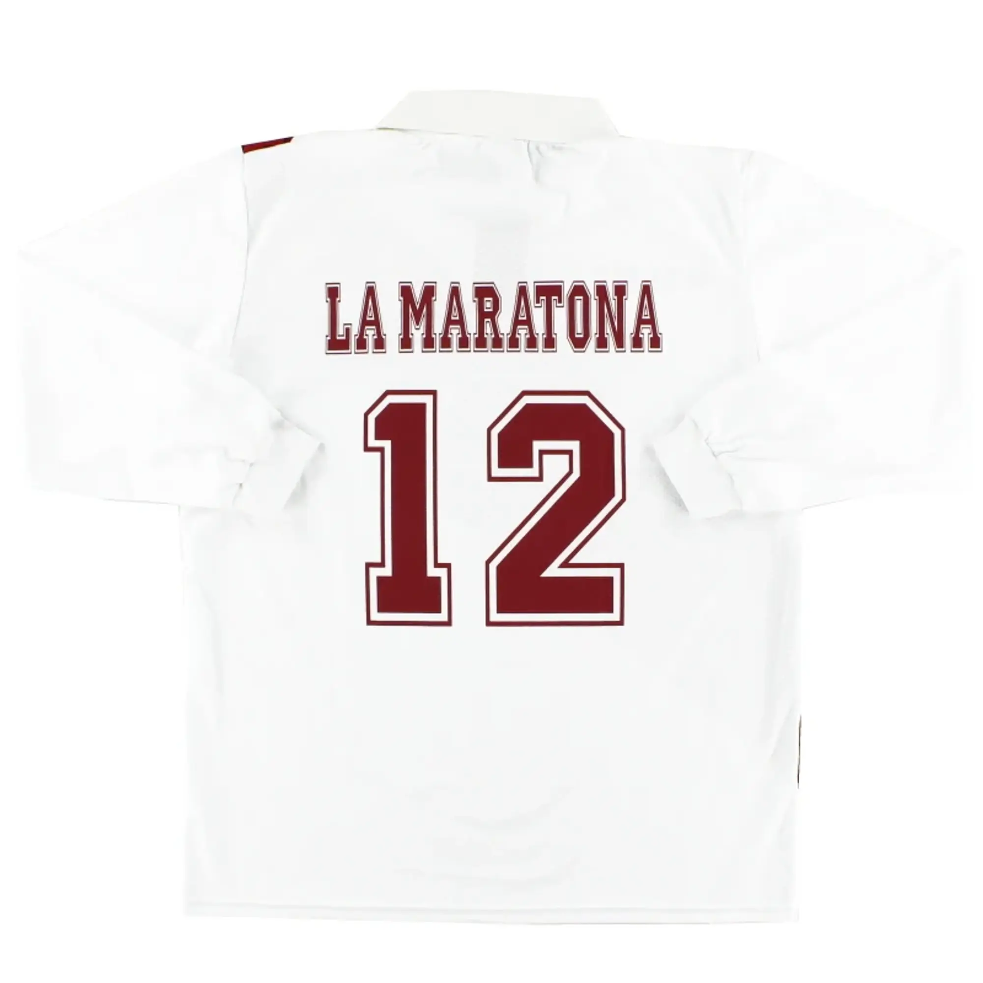 1998-99 Torino Player Issue Signed Away Shirt #12 L/S XL - Other Italian Clubs / Excellent 