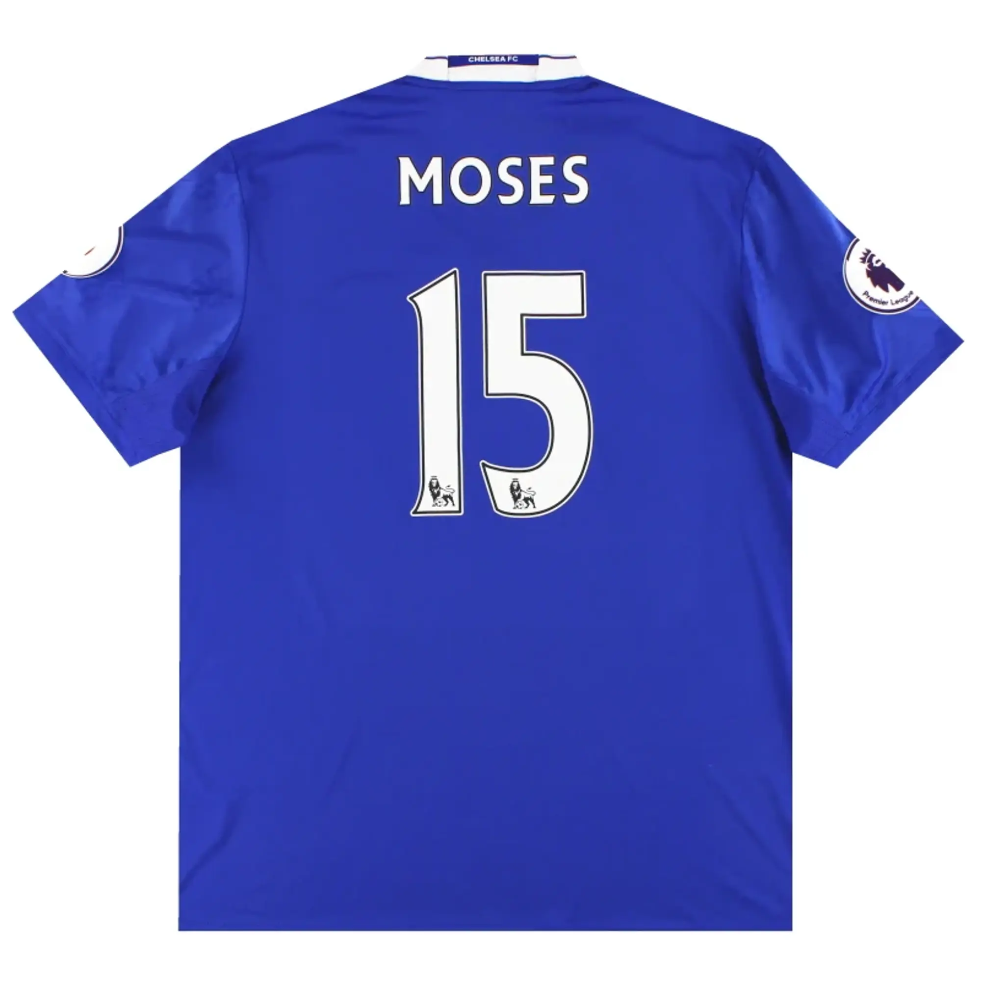 2016-17 Chelsea adidas Home Shirt Moses #15 *Mint* XXL - Chelsea / Mint 