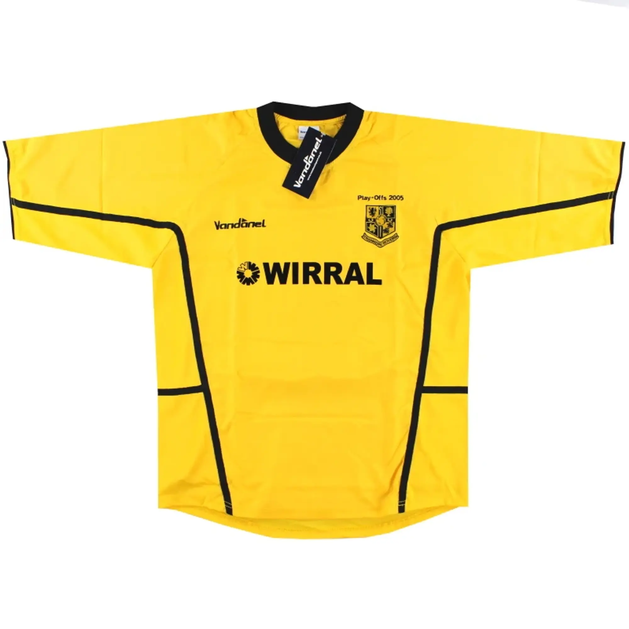 2004-06 Tranmere Rovers Vandanel 'Play-Offs'  Away Shirt *w/tags* L - Tranmere Rovers / w/tags 