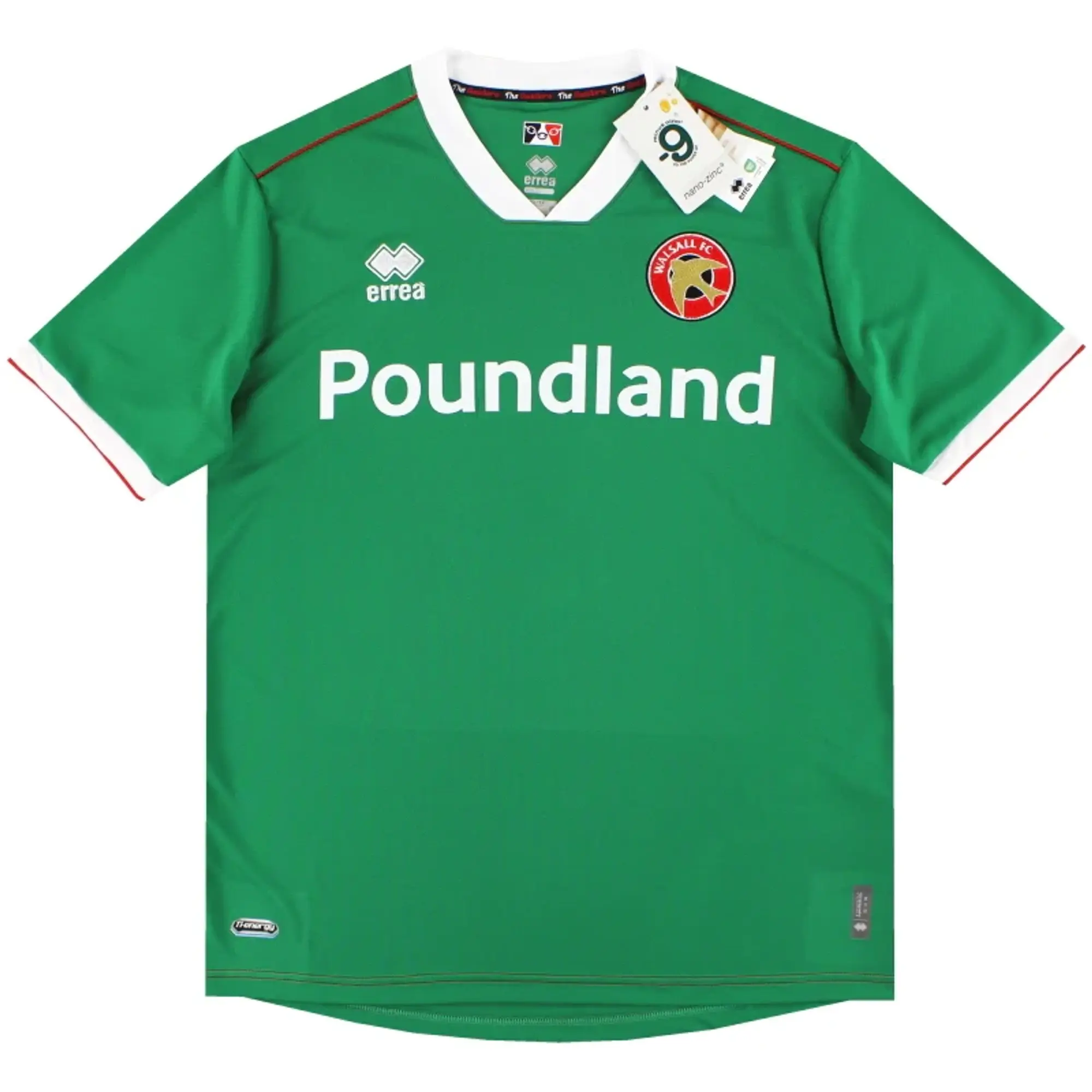 2023-24 Walsall Errea Third Shirt *w/tags* - Walsall / w/tags 