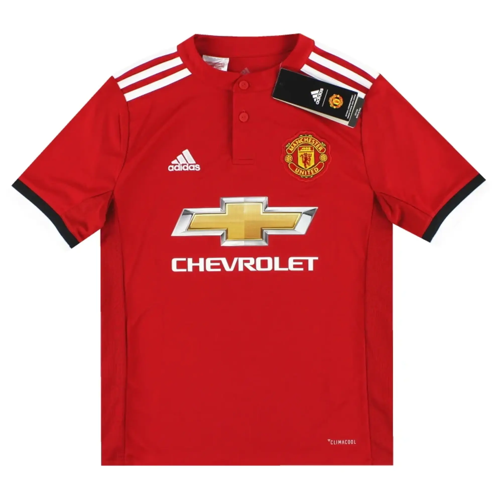 2017-18 Manchester United adidas Home Shirt *w/tags* M.Boys - Manchester United / w/tags 
