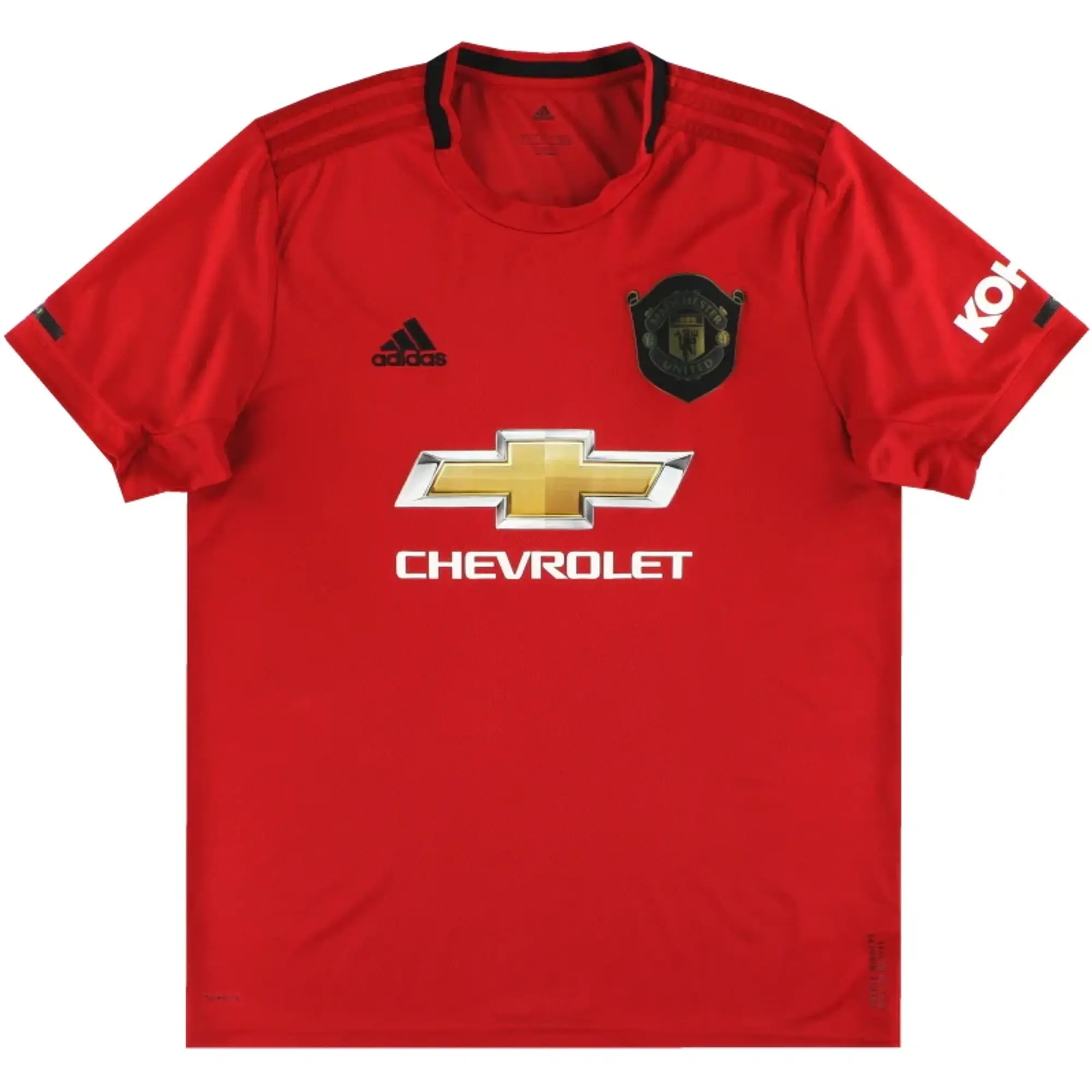 2019-20 Manchester United adidas Home Shirt M - Manchester United / Excellent 