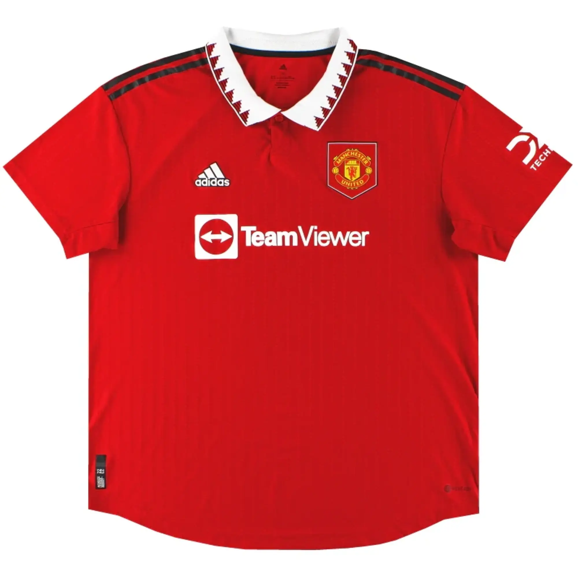 2022-23 Manchester United adidas Authentic Home Shirt XXL - Manchester United / Excellent 