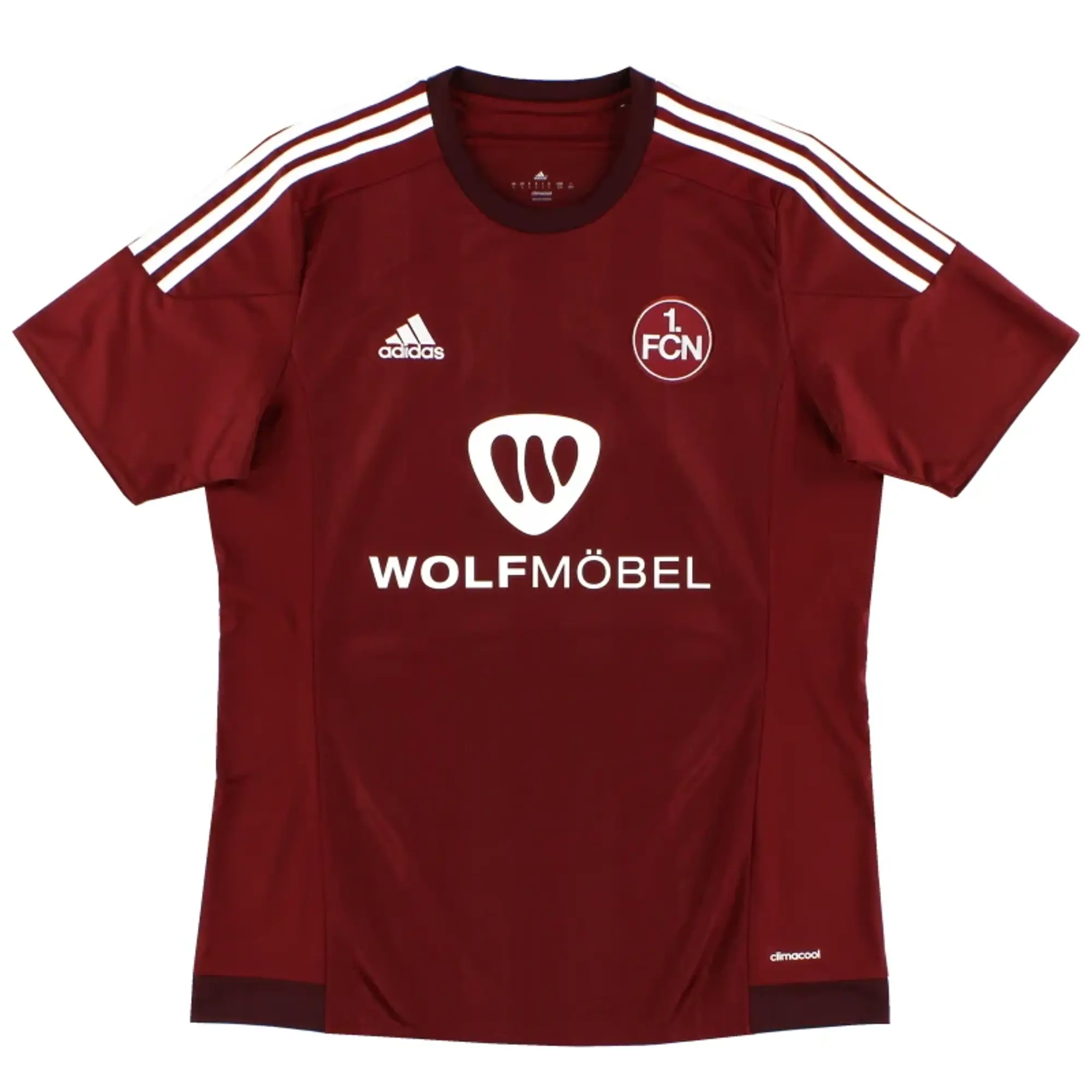 2015-16 Nurnberg adidas Home Shirt XL - Other German Clubs / Excellent 