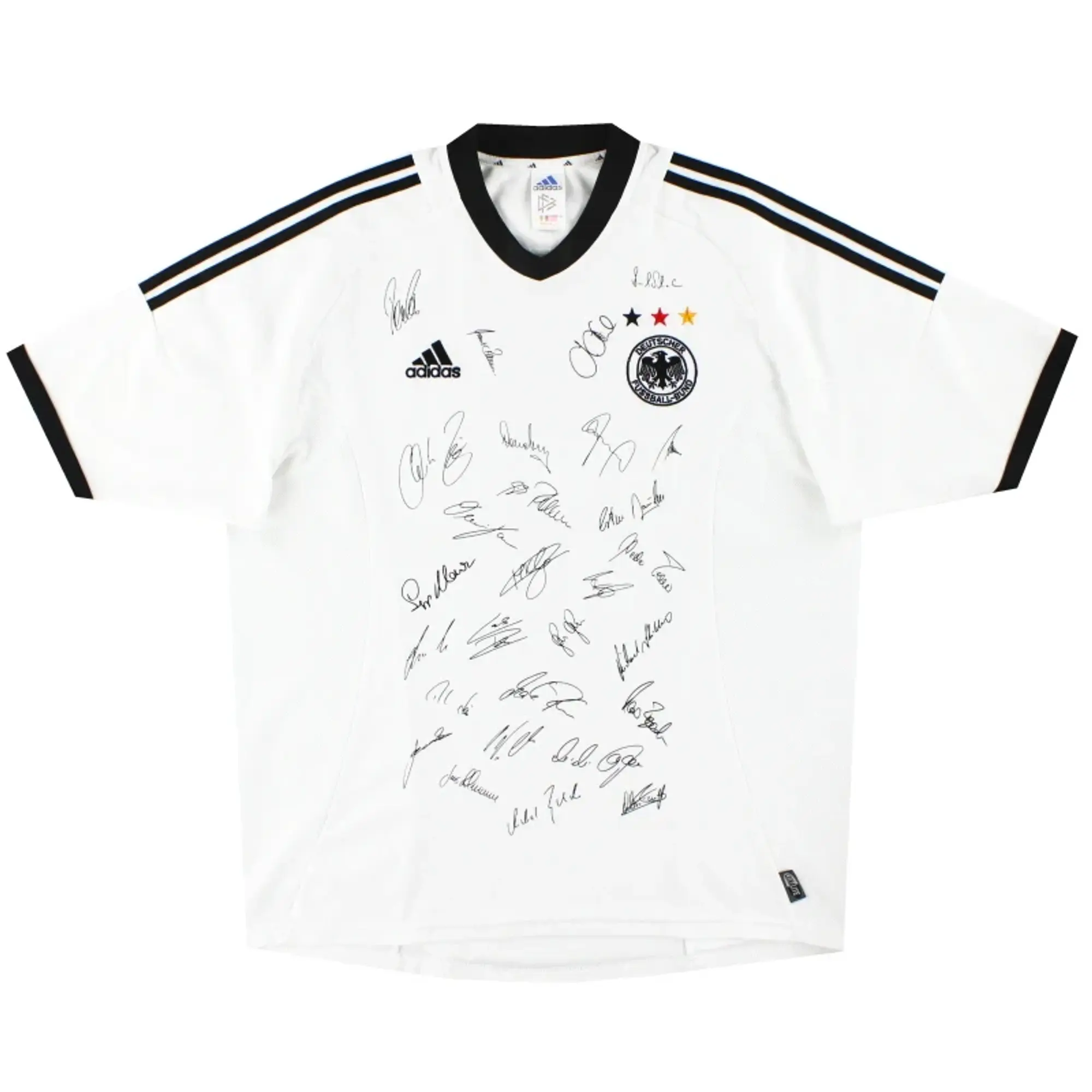 2002-04 Germany adidas Signed Home Shirt XL - Germany / Excellent 