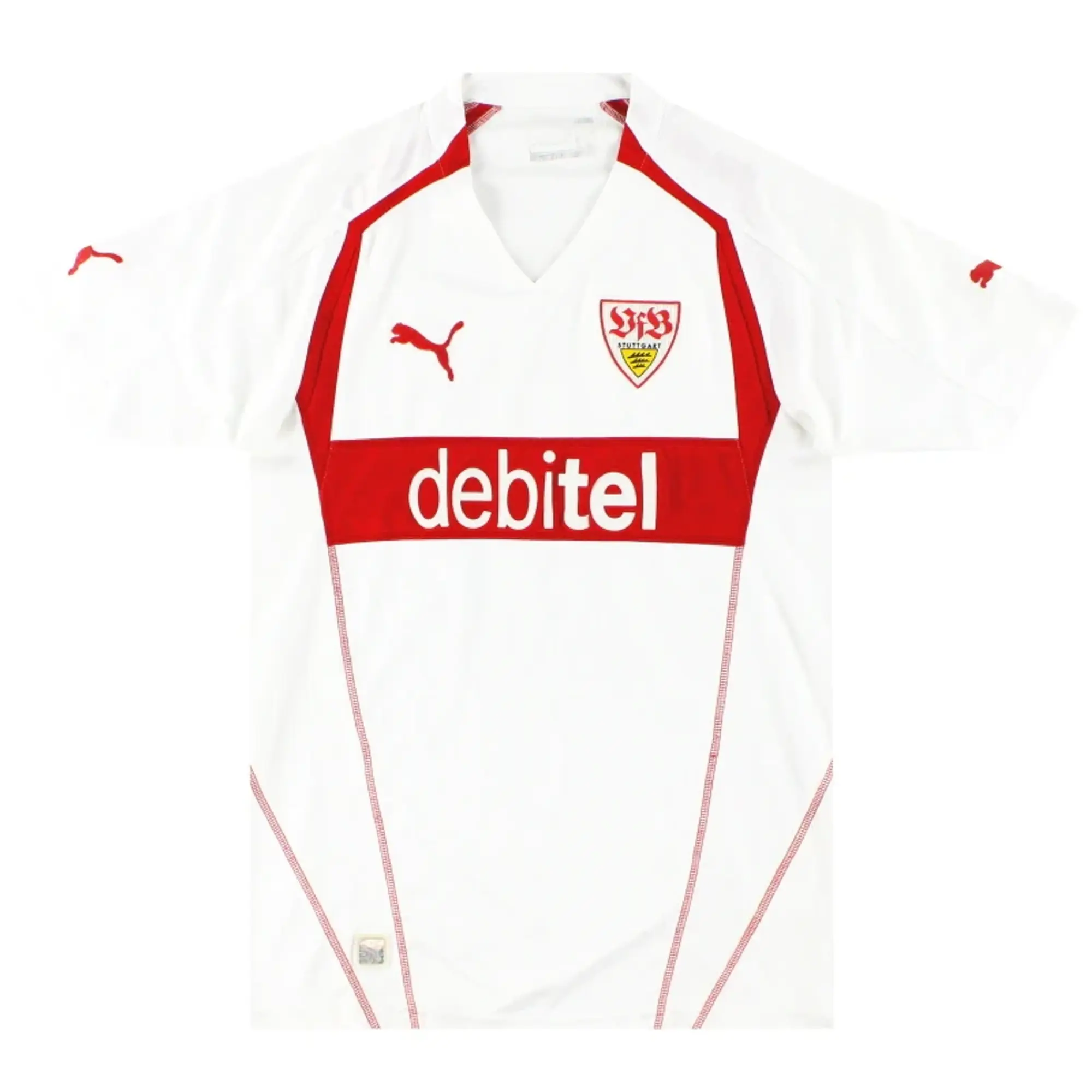2004-05 Stuttgart Puma Home Shirt S - Other German Clubs / Very Good 