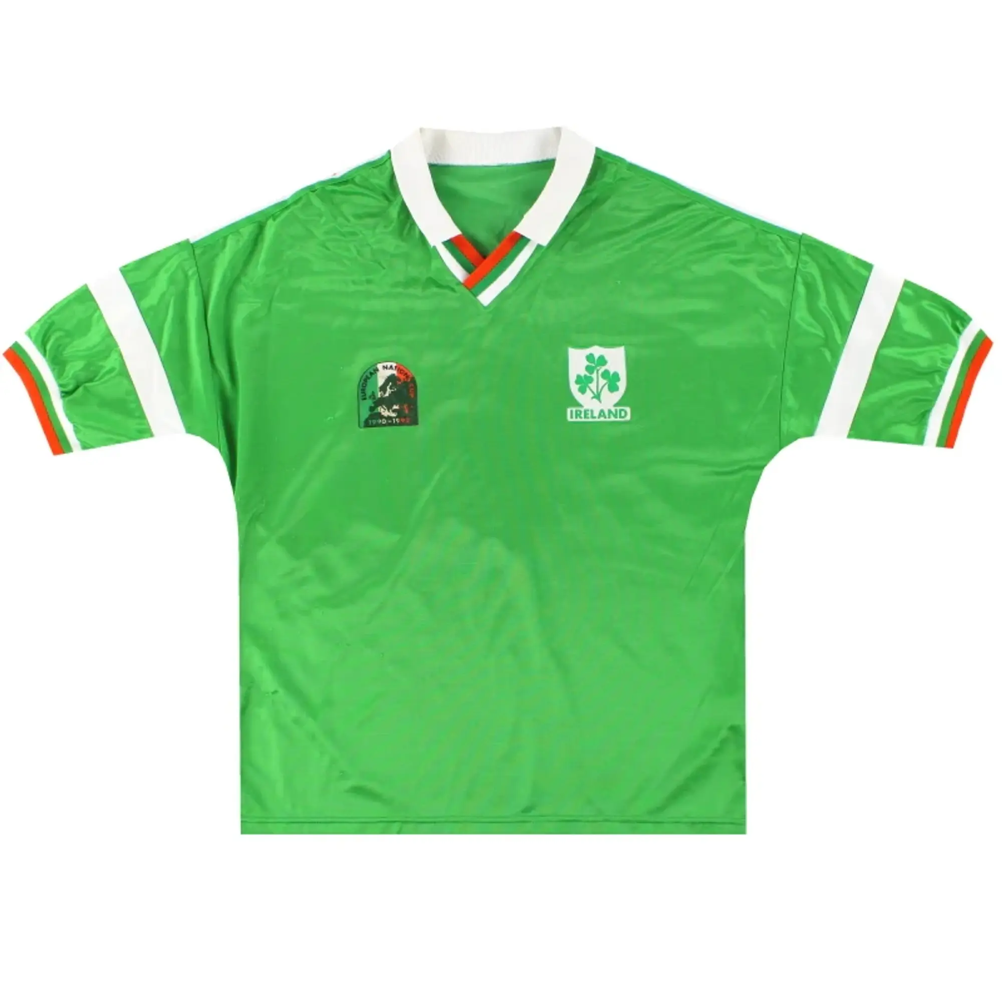 1990-92 Ireland Nations Cup Fan Shirt L - Ireland / Very good 
