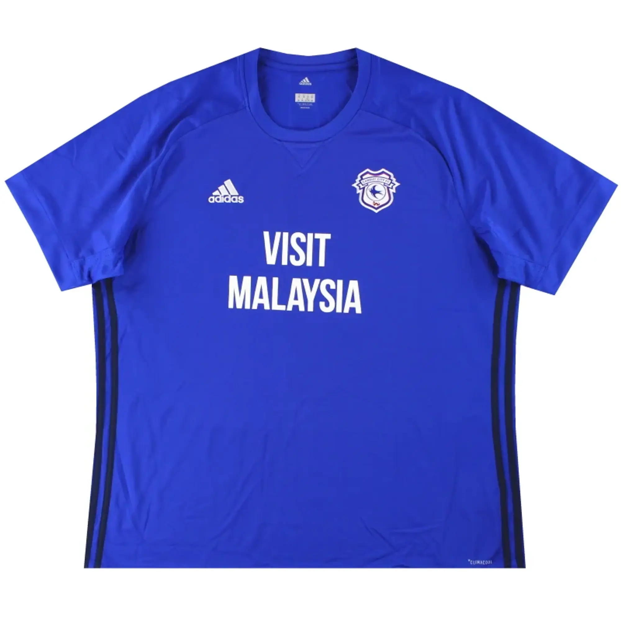 2017-18 Cardiff City adidas Home Shirt XXL - Cardiff City / Excellent 