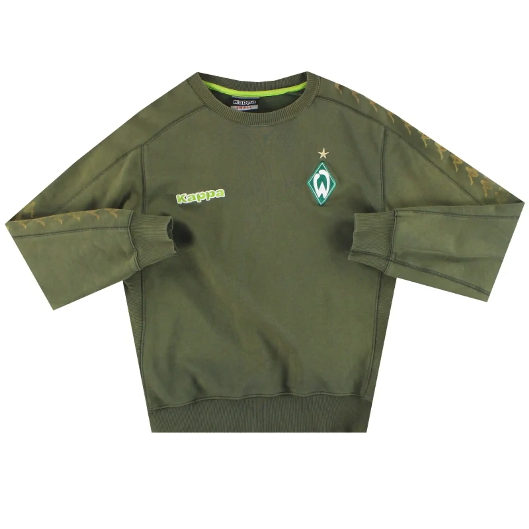 2007-08 Werder Bremen Kappa Sweatshirt S - Werder Bremen / Very good 