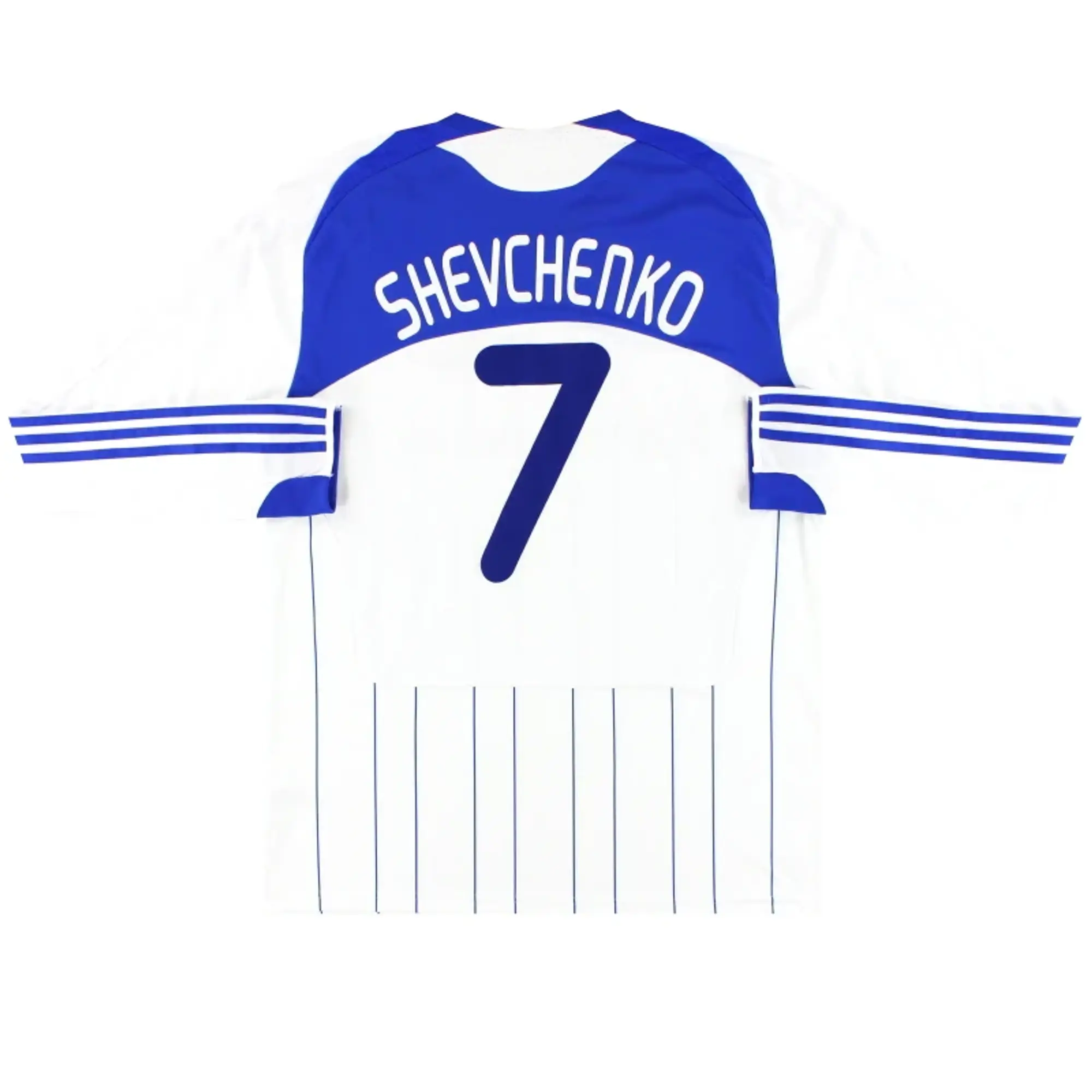 2008-10 Dynamo Kyiv adidas Home Shirt Shevchenko #7 L/S XL - Other European Clubs / Excellent 