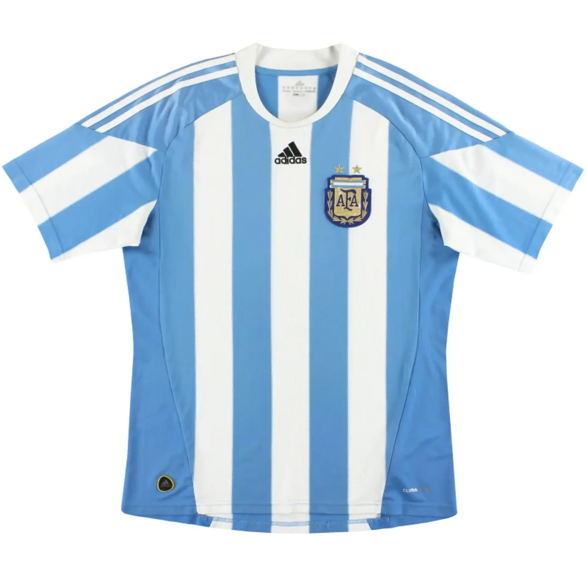 2010-11 Argentina adidas Home Shirt M - Argentina / Excellent 
