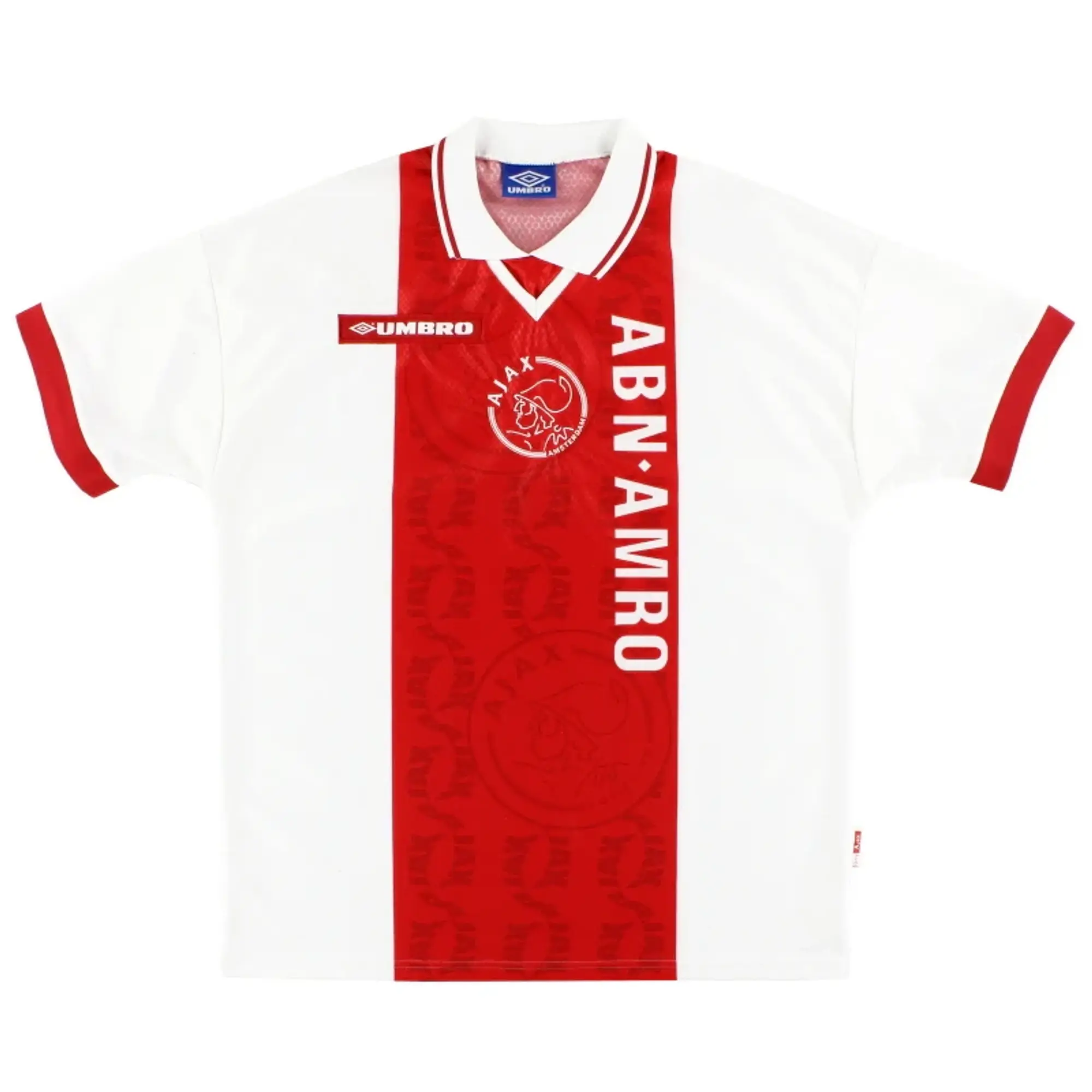 1998-99 Ajax Umbro Home Shirt #1 L - Ajax / Excellent 